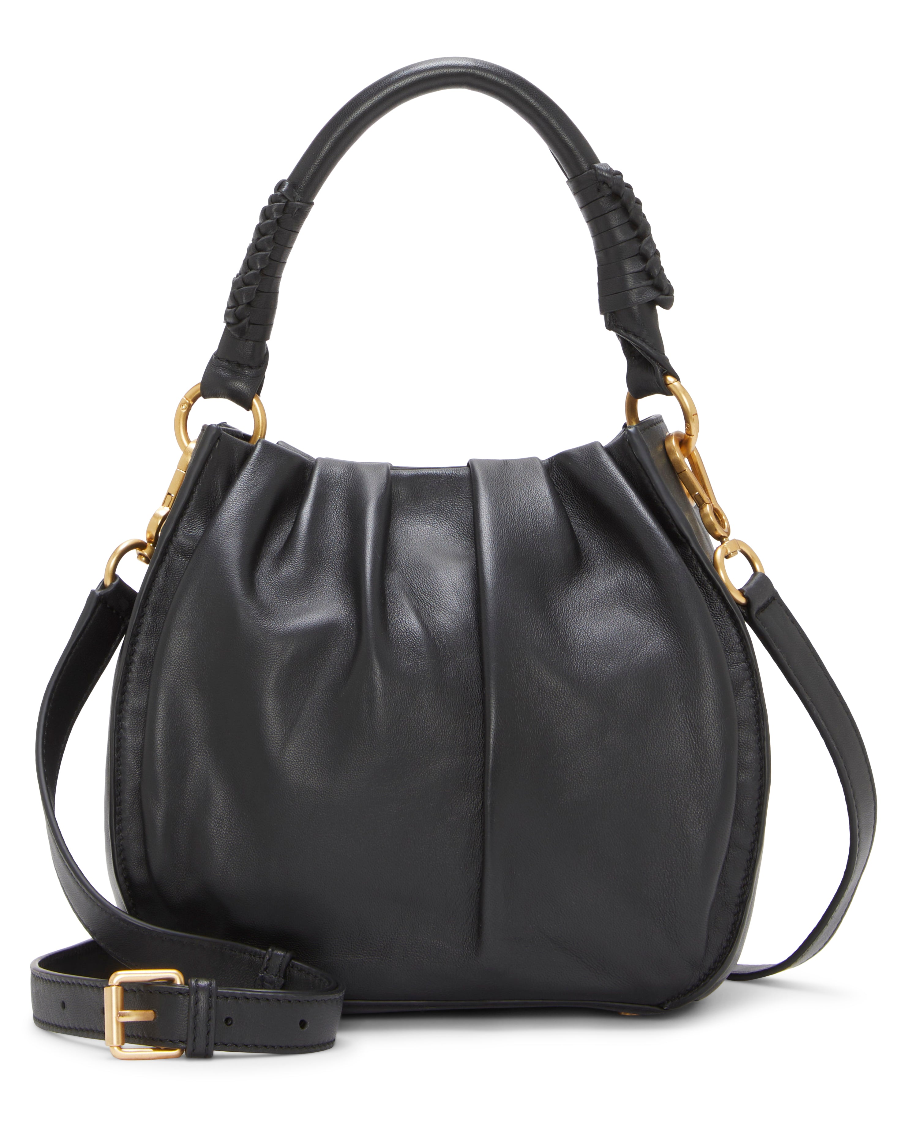 Leather Crossbody Bag with Removable Strap & 4 Pockets | Vince Camuto Farin