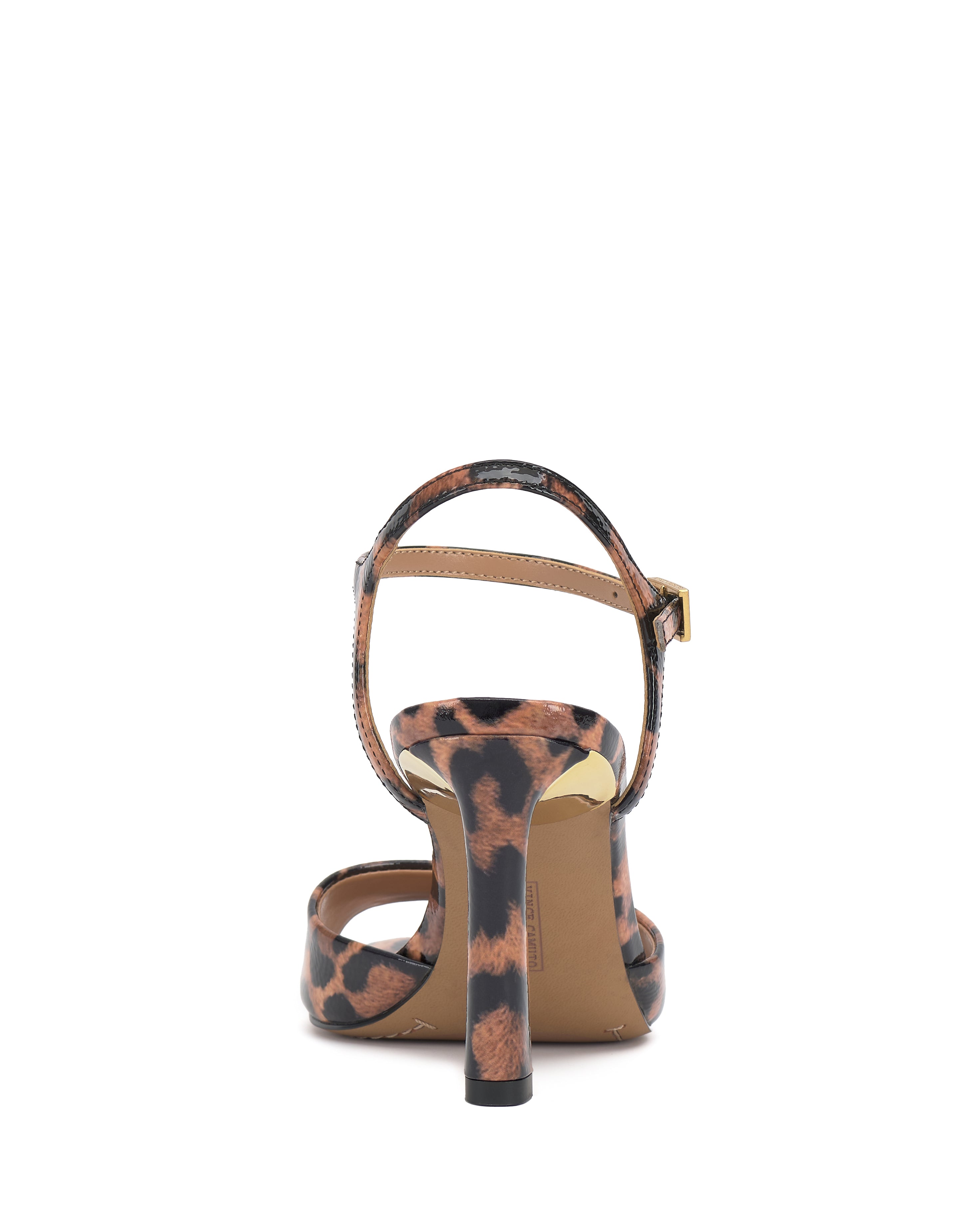 Classic Lilah Sandal with Metallic Accent Heel | Elegant Women's Footwear