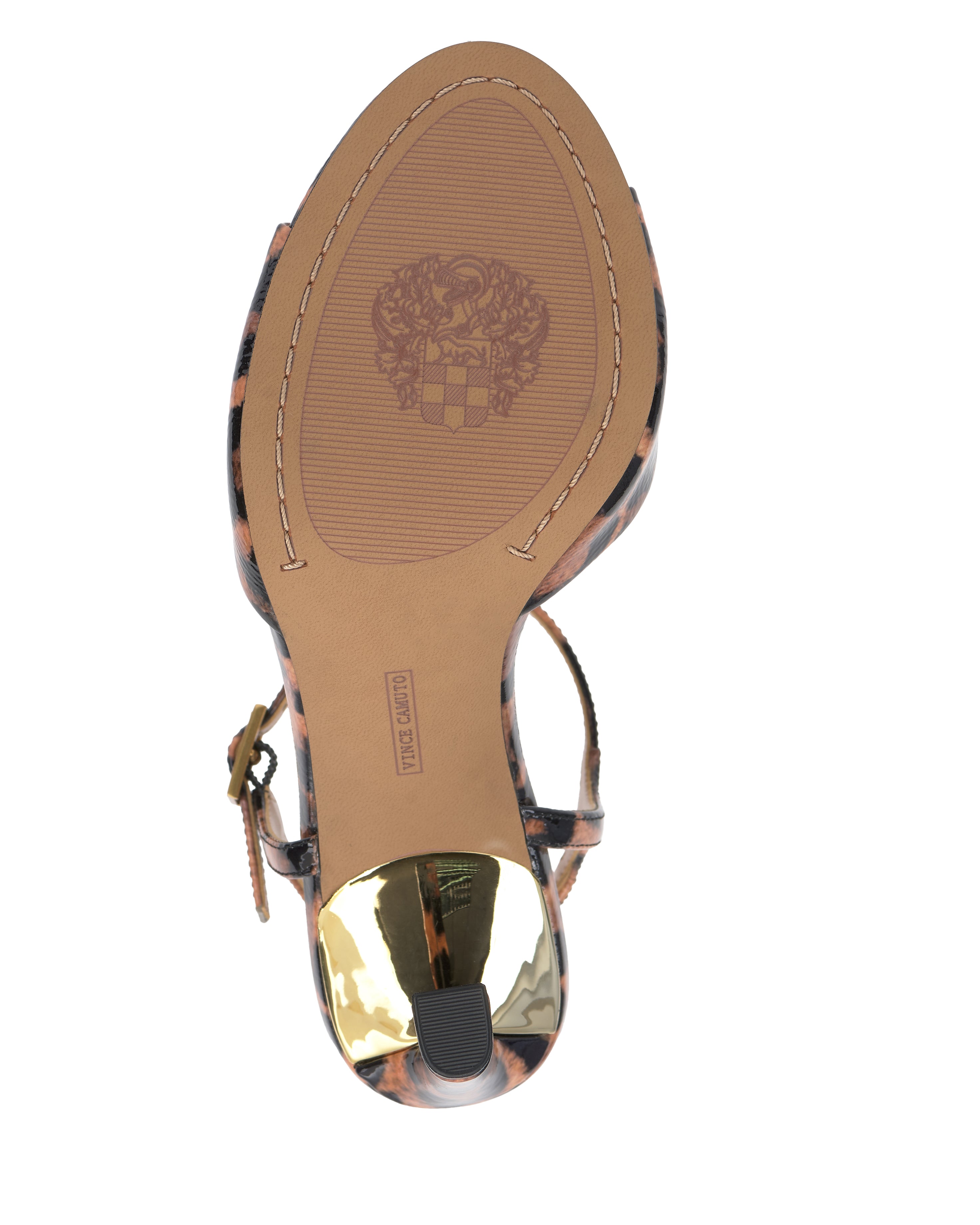 Classic Lilah Sandal with Metallic Accent Heel | Elegant Women's Footwear
