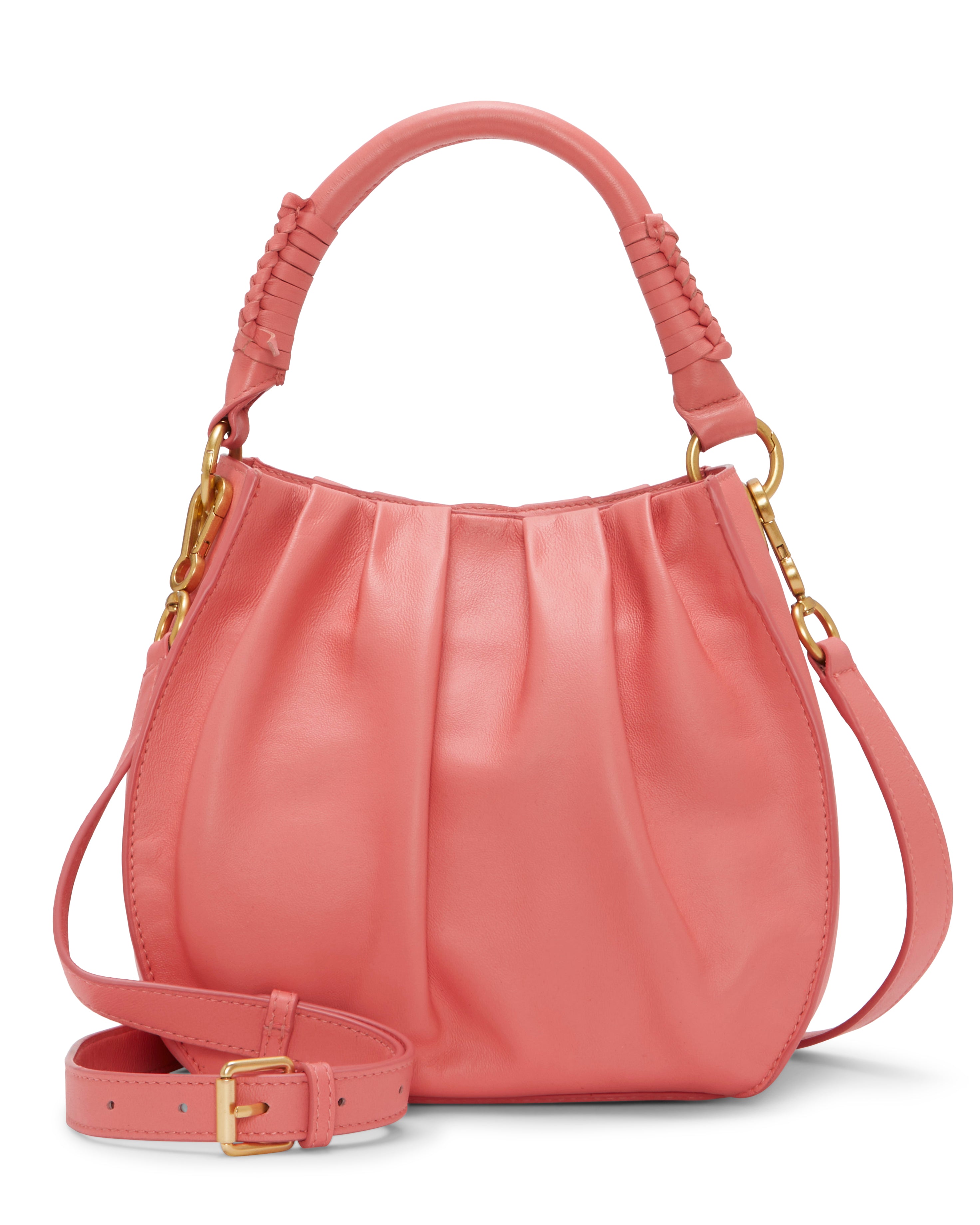 Leather Crossbody Bag with Removable Strap & 4 Pockets | Vince Camuto Farin