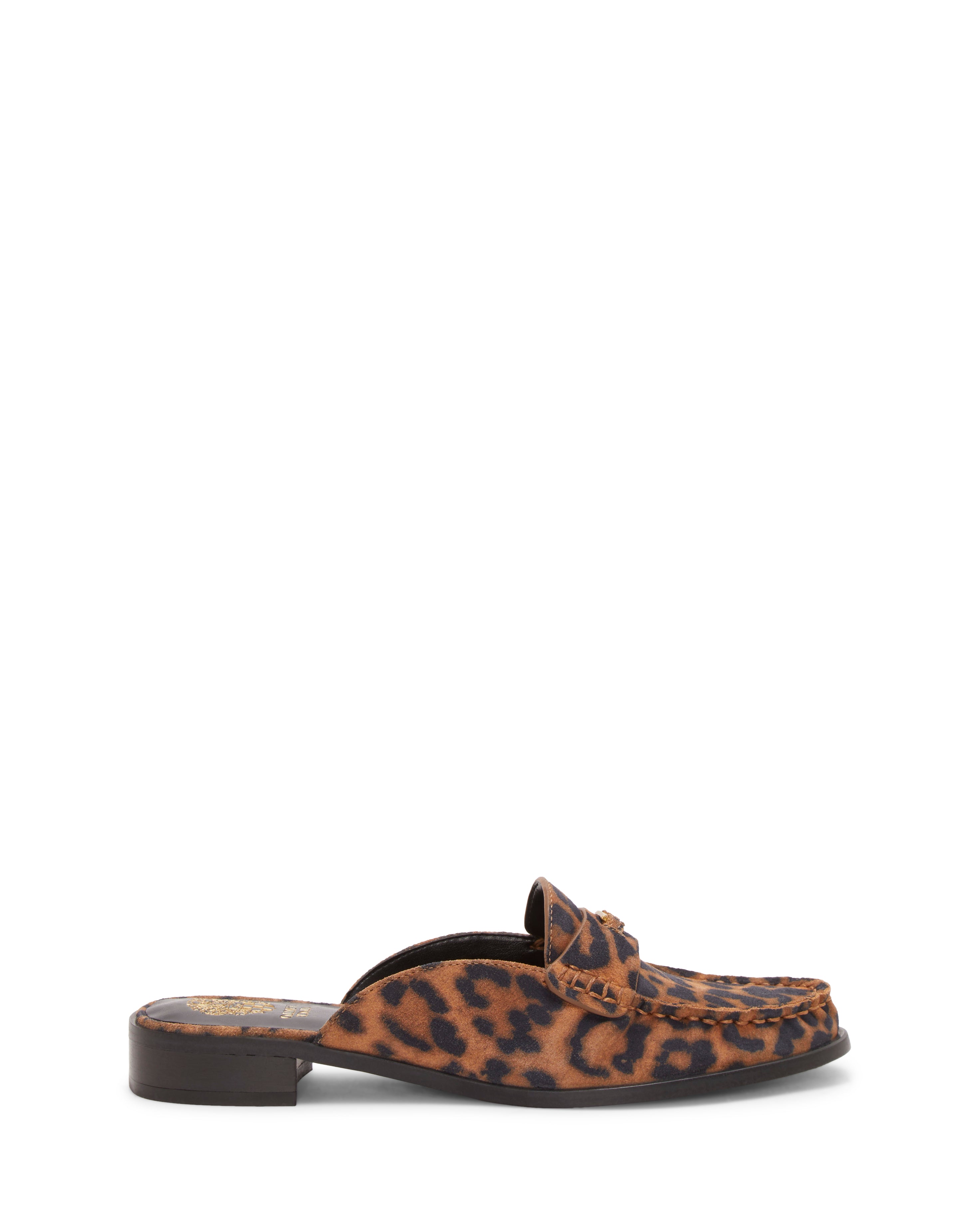 Women's Mule Shoes with Moc Toe & Block Heel | Cobby