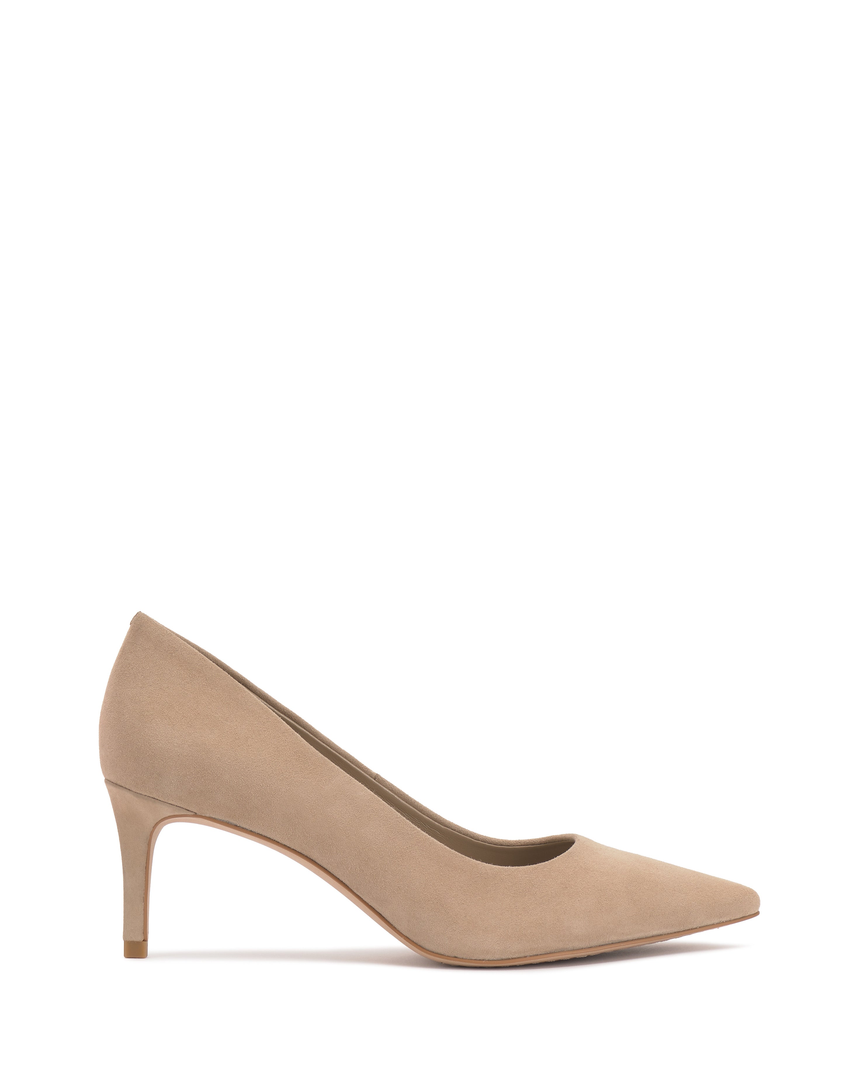 Classic Point Toe Mid Heel Pump | Kehlia