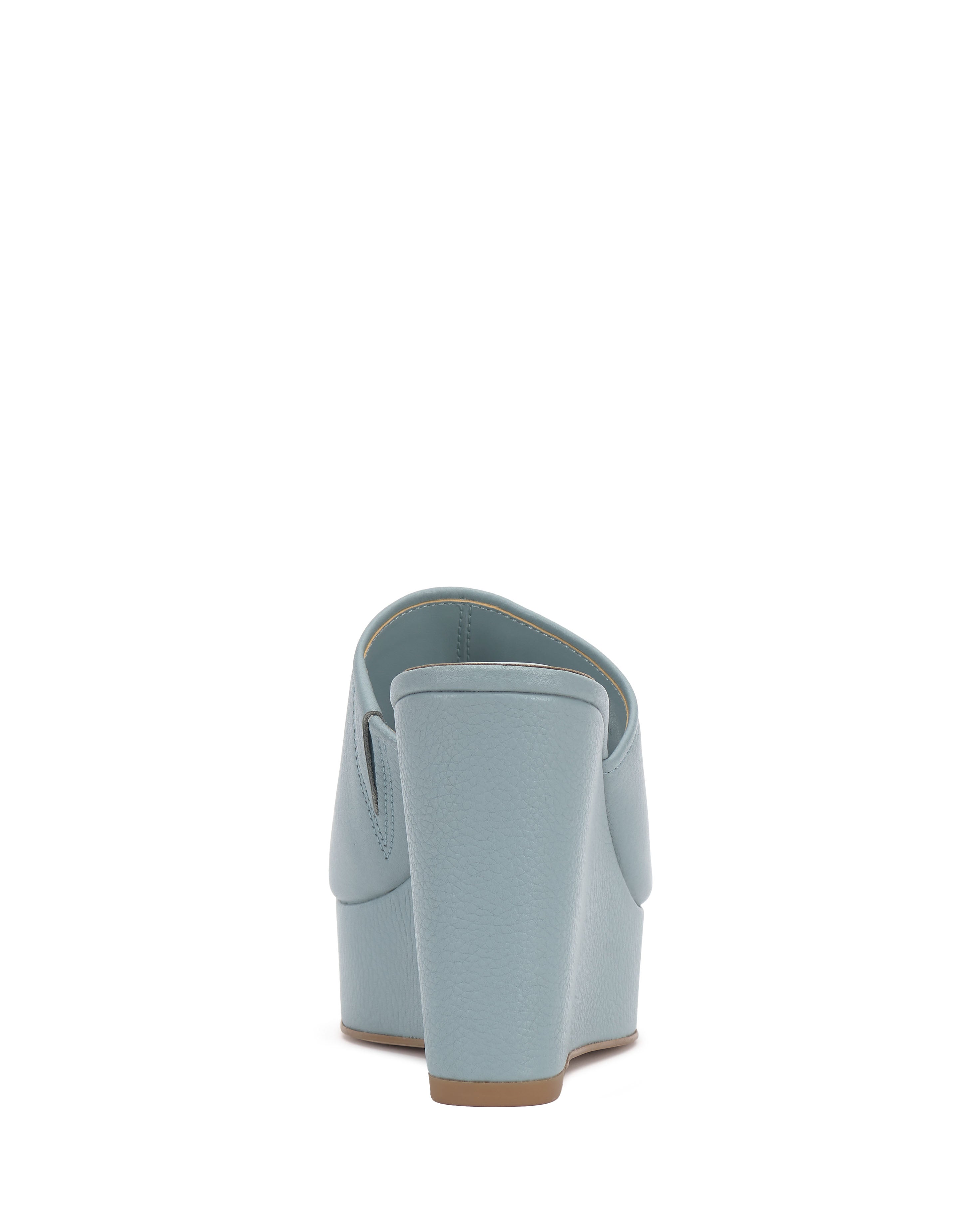Leather Wedge Sandal with Single Band | Etta Y2K-Inspired