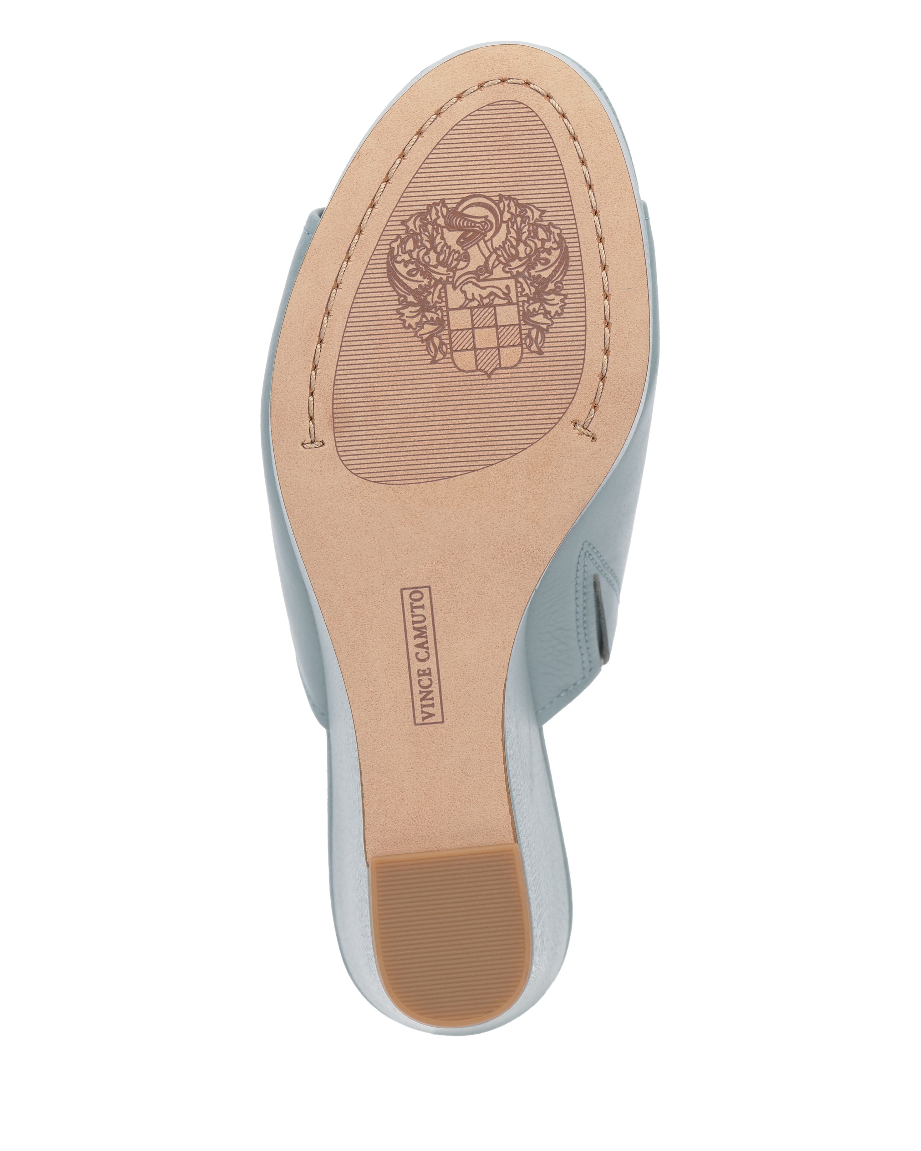 Leather Wedge Sandal with Single Band | Etta Y2K-Inspired