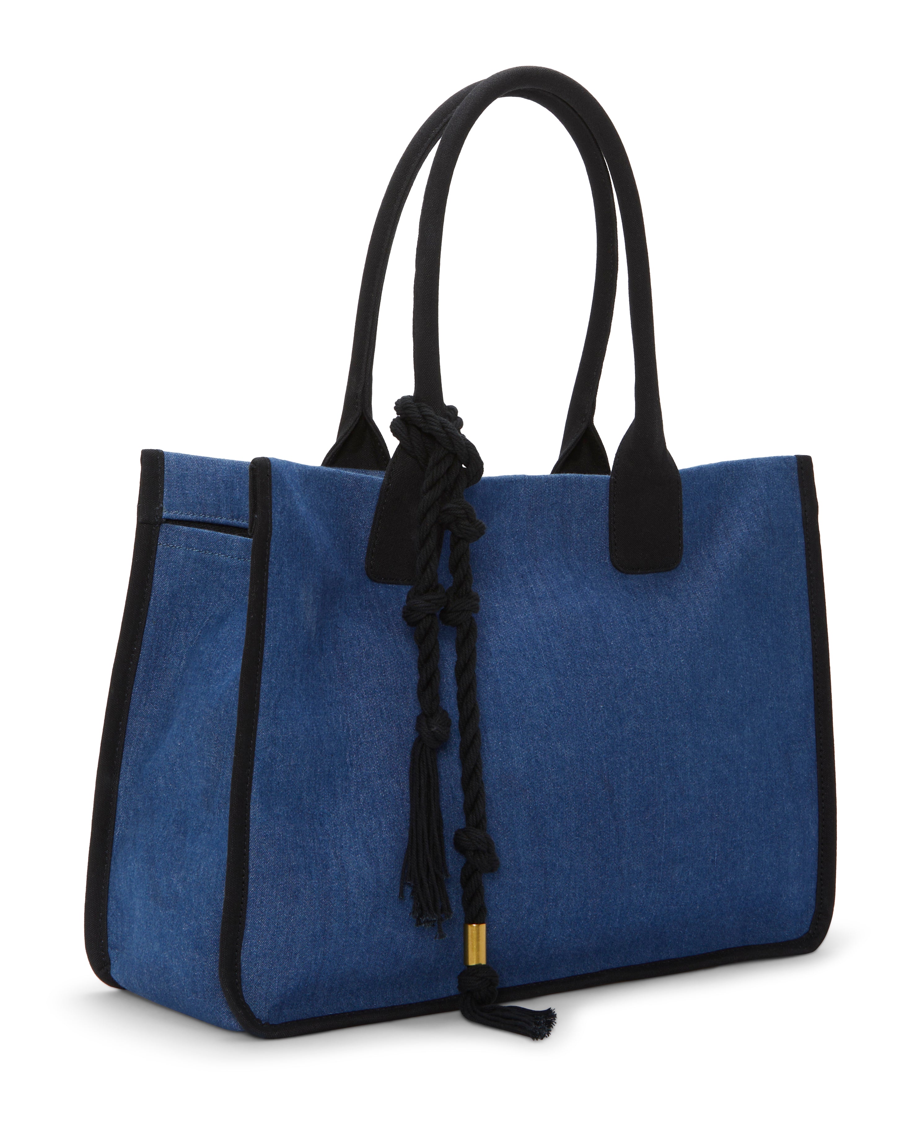 Oversized Canvas Tote Bag with Rolled Handles | Orla
