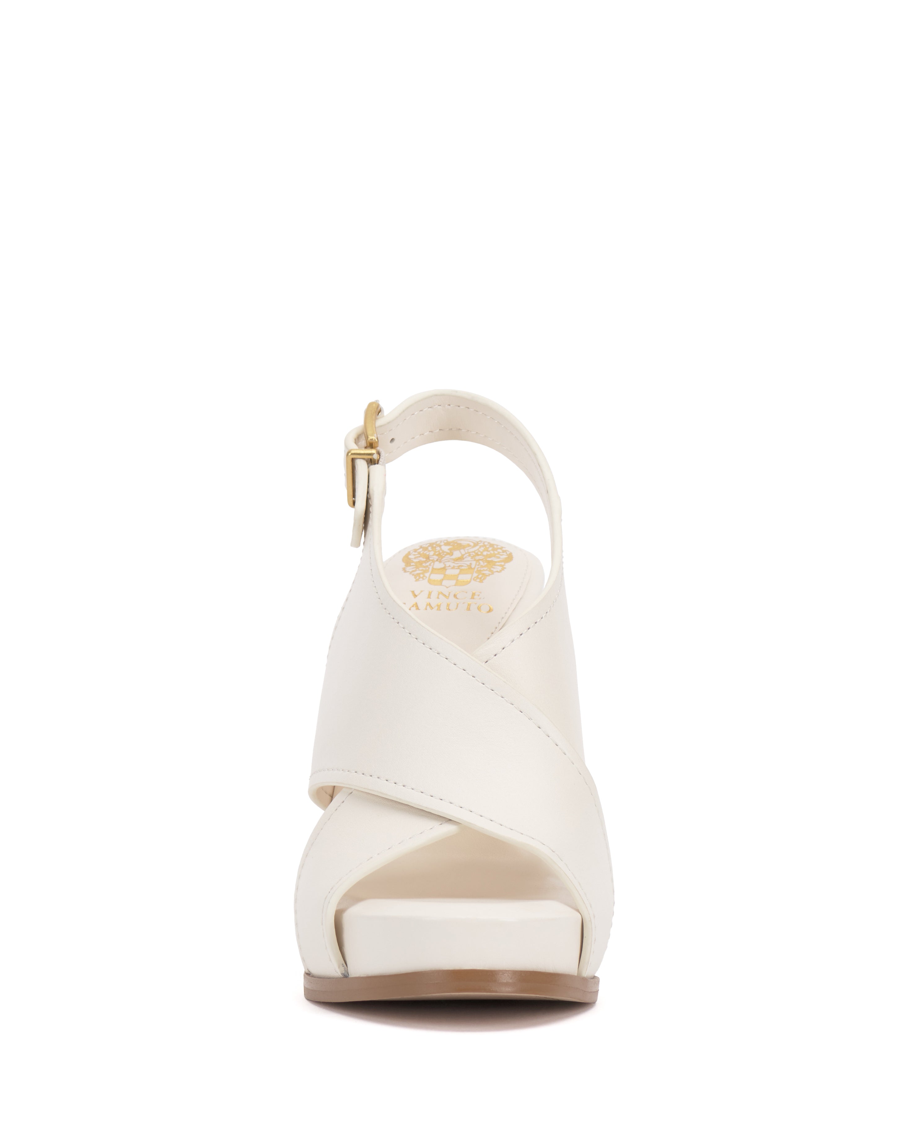 Chlea Platform Sandals with Block Heel & Criss Cross Straps