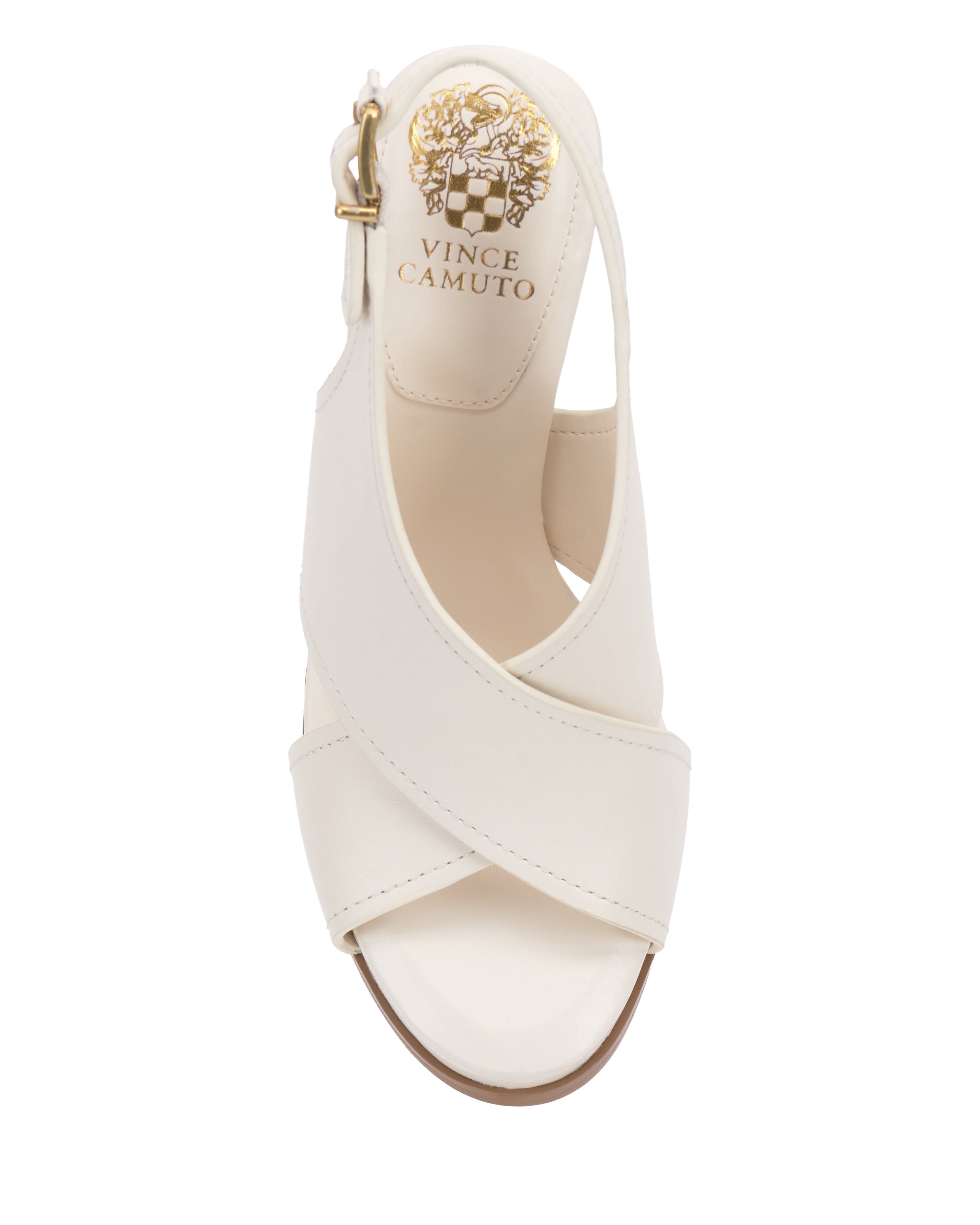 Chlea Platform Sandals with Block Heel & Criss Cross Straps