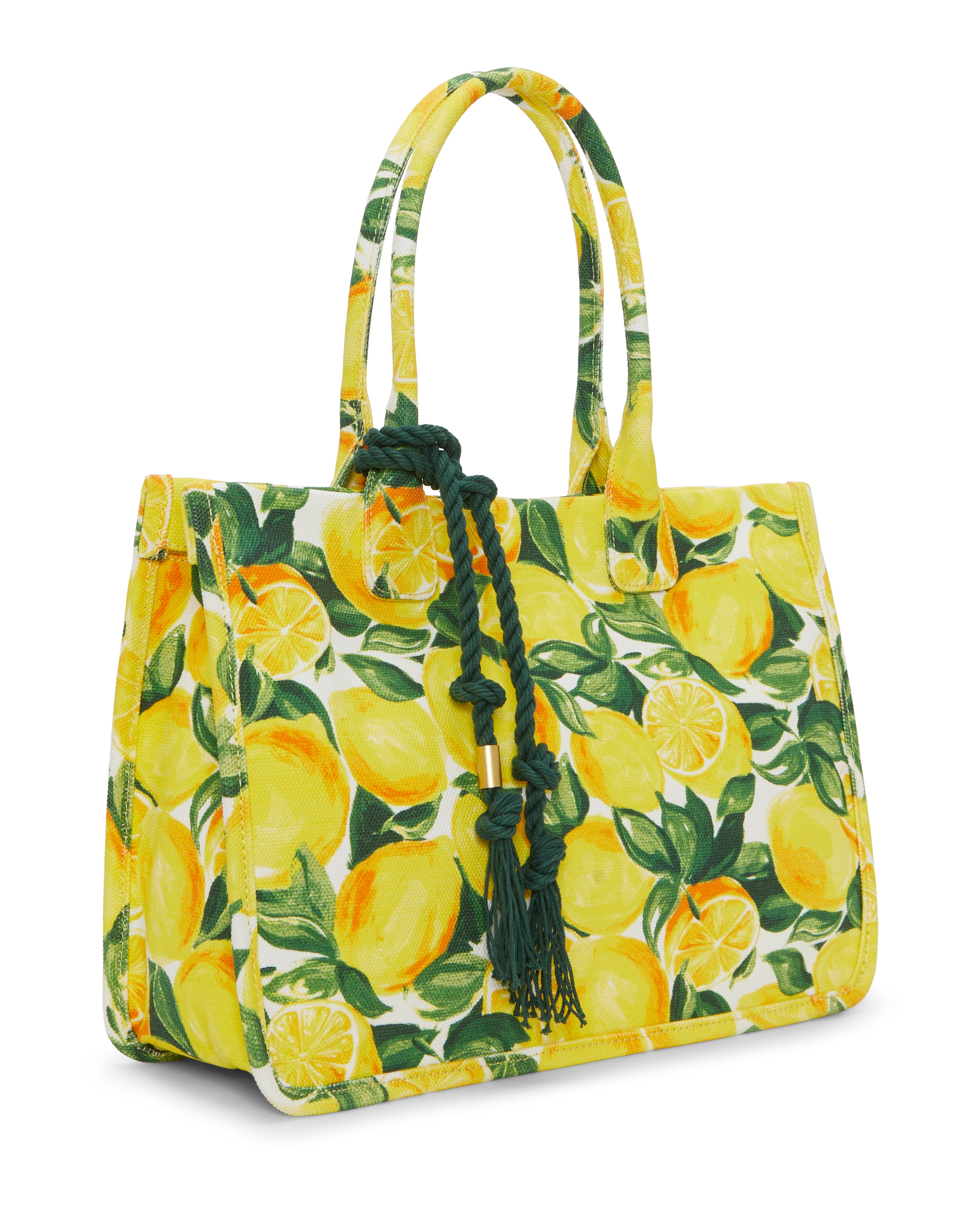 Oversized Canvas Tote Bag with Rolled Handles | Orla