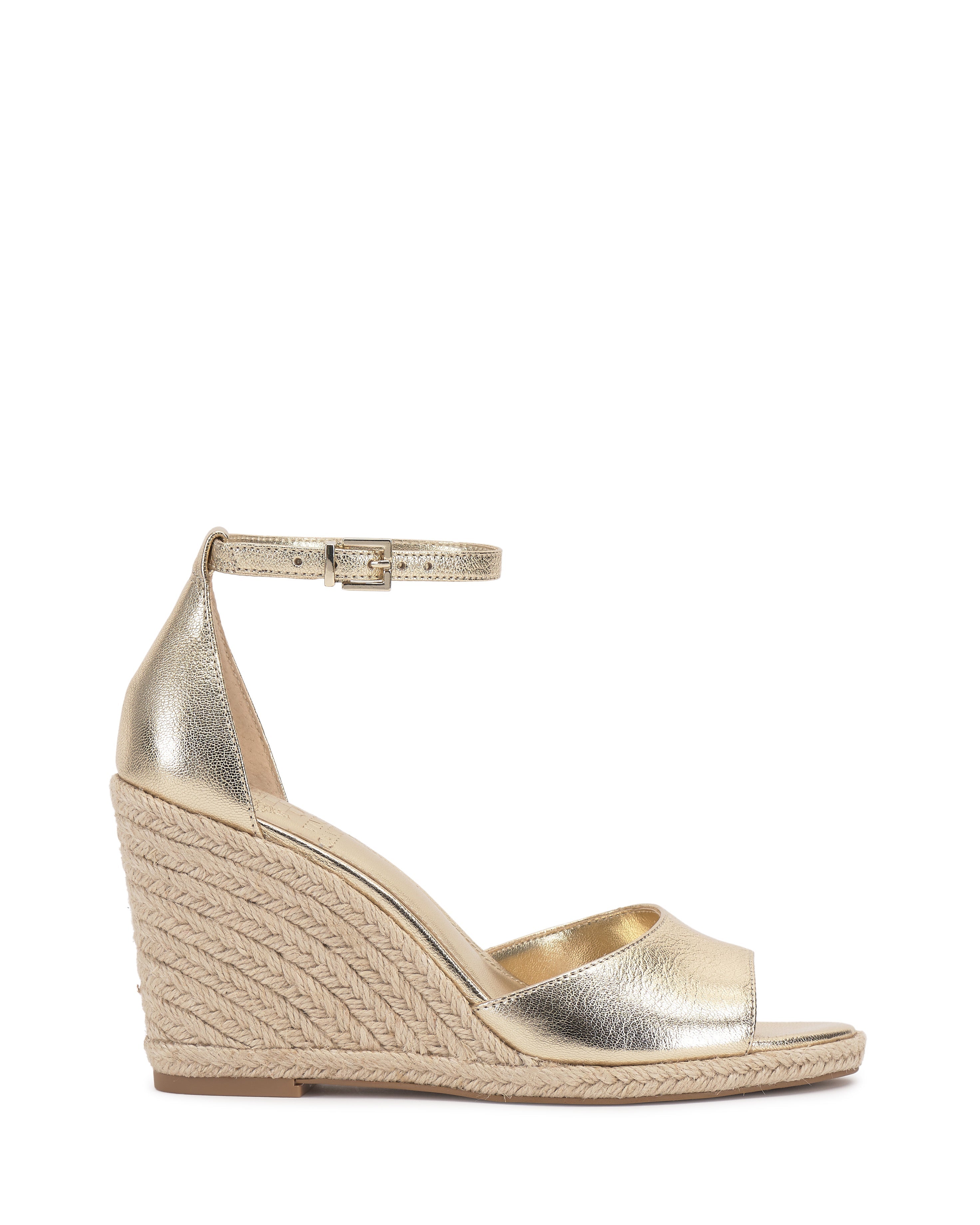 Espadrille Wedge Sandals with Ankle Strap | Felyn