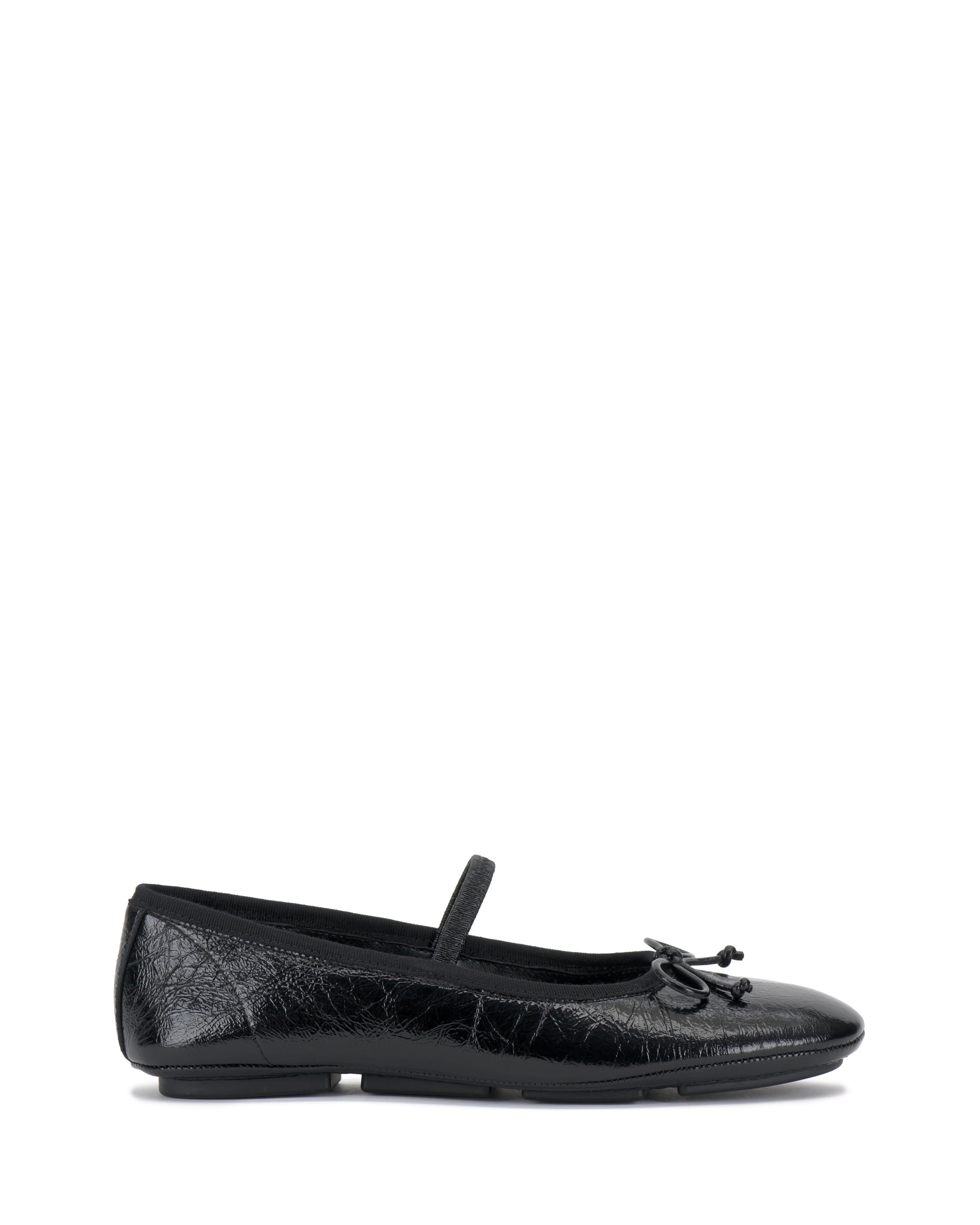 Elastic Strap Ballet Flats with Narrow Fit | Reese by Vince Camuto