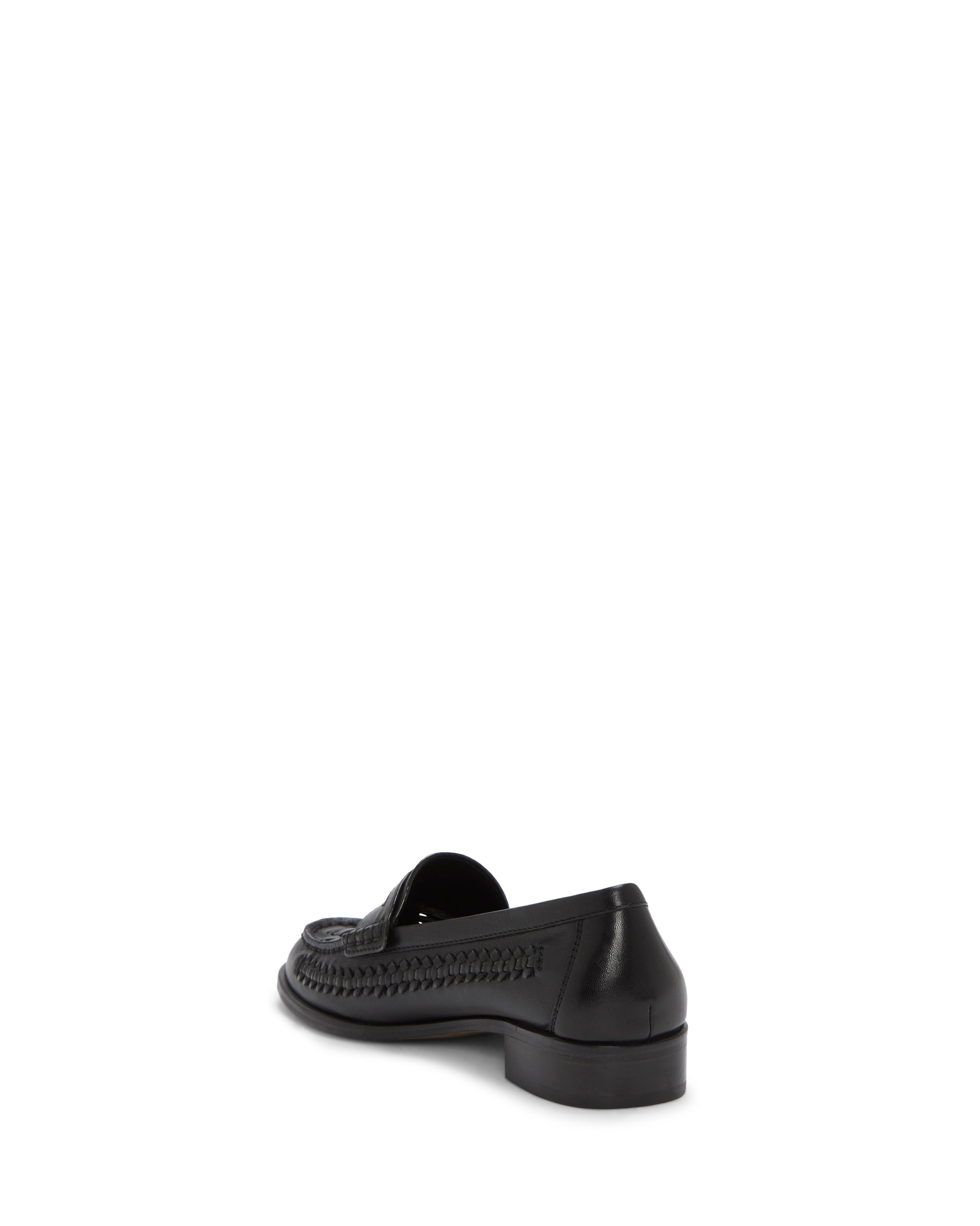 Women's Penny Loafers with Moc-Stitched Toe & Low Heel | Calie