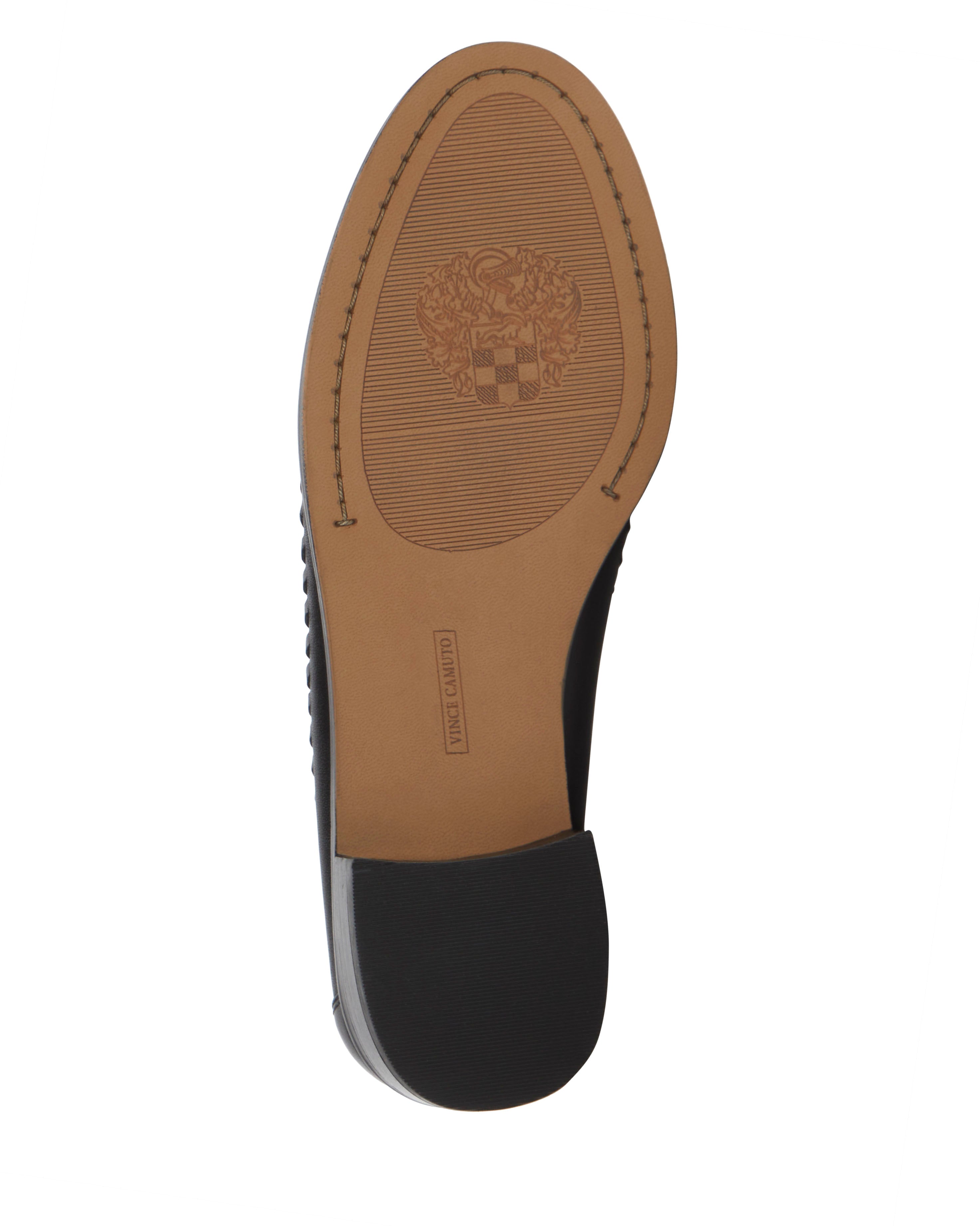 Women's Penny Loafers with Moc-Stitched Toe & Low Heel | Calie