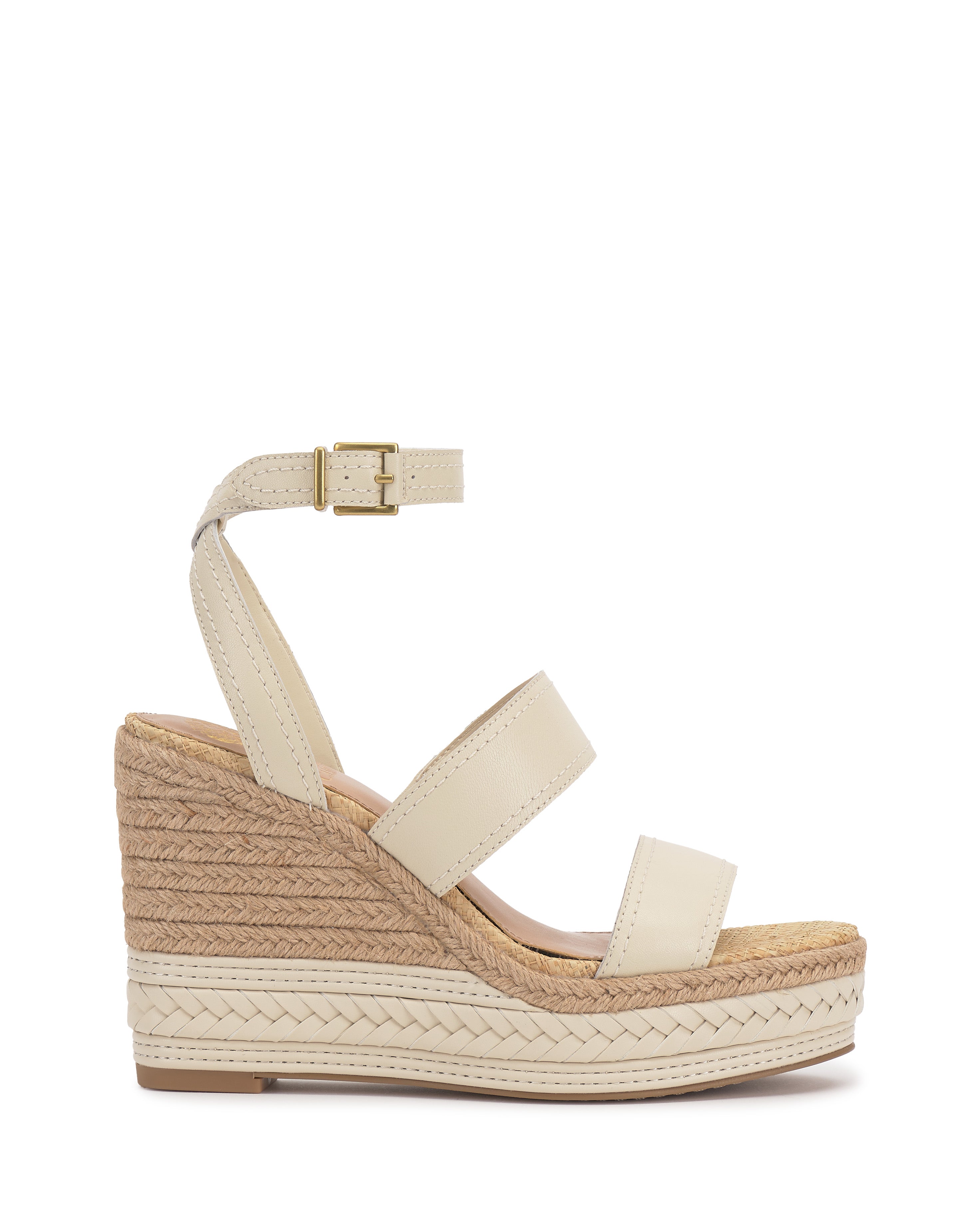 Espadrille Wedge Sandals with Braided Platform | Esmia