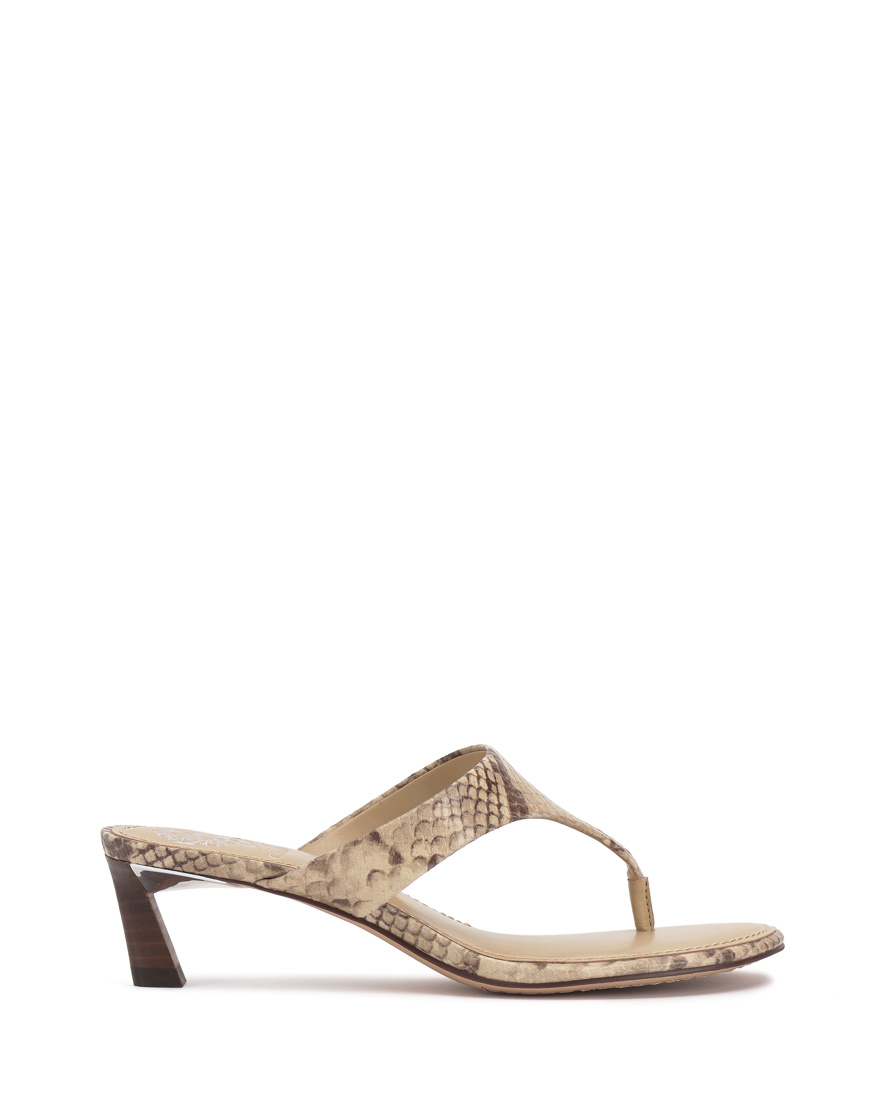 Kitten Heel Sandals for Women | Classic Toe Post Design | Lina