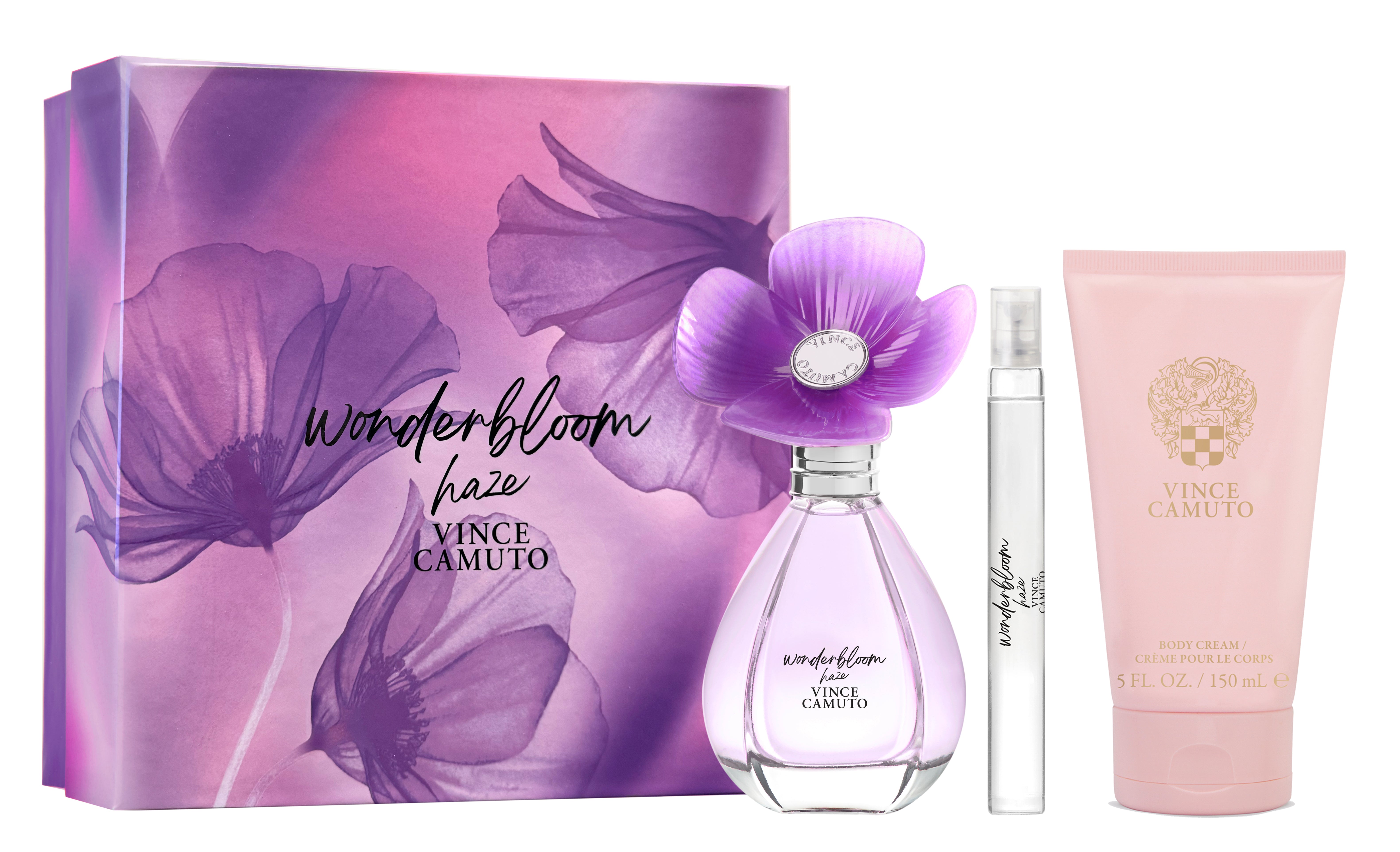 Vanilla Amber Sandalwood Perfume Set for Women | Wonderbloom Haze