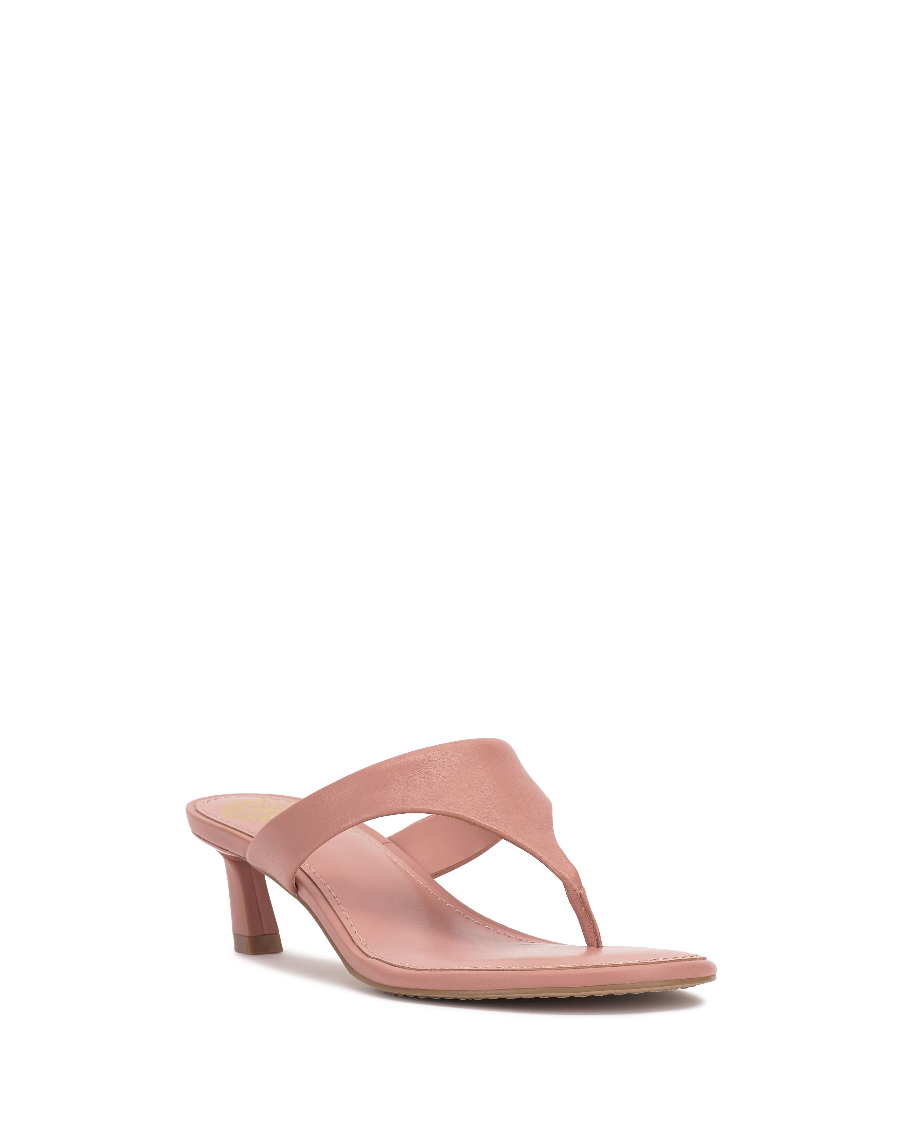Kitten Heel Sandals for Women | Classic Toe Post Design | Lina