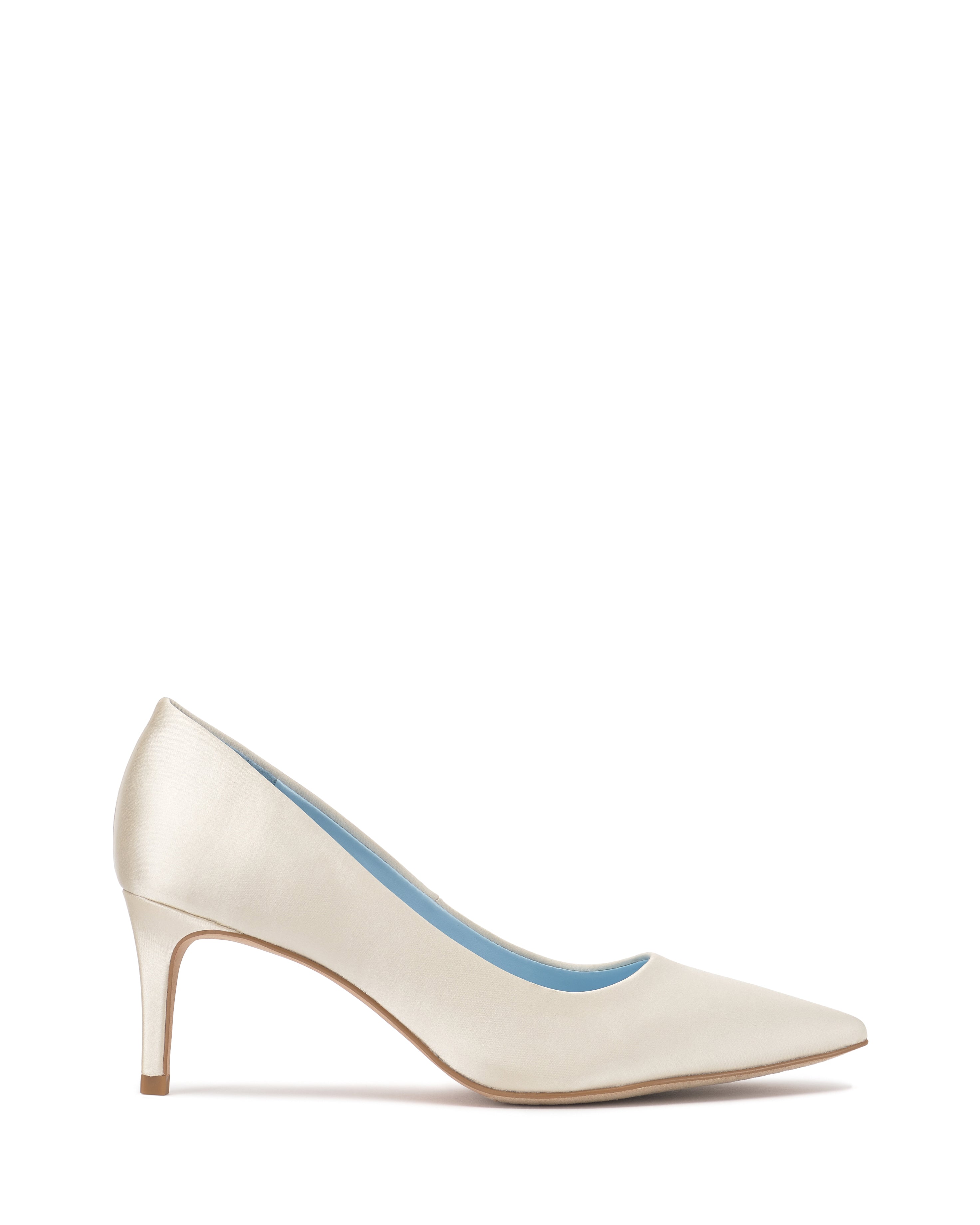 Classic Point Toe Mid Heel Pump | Kehlia