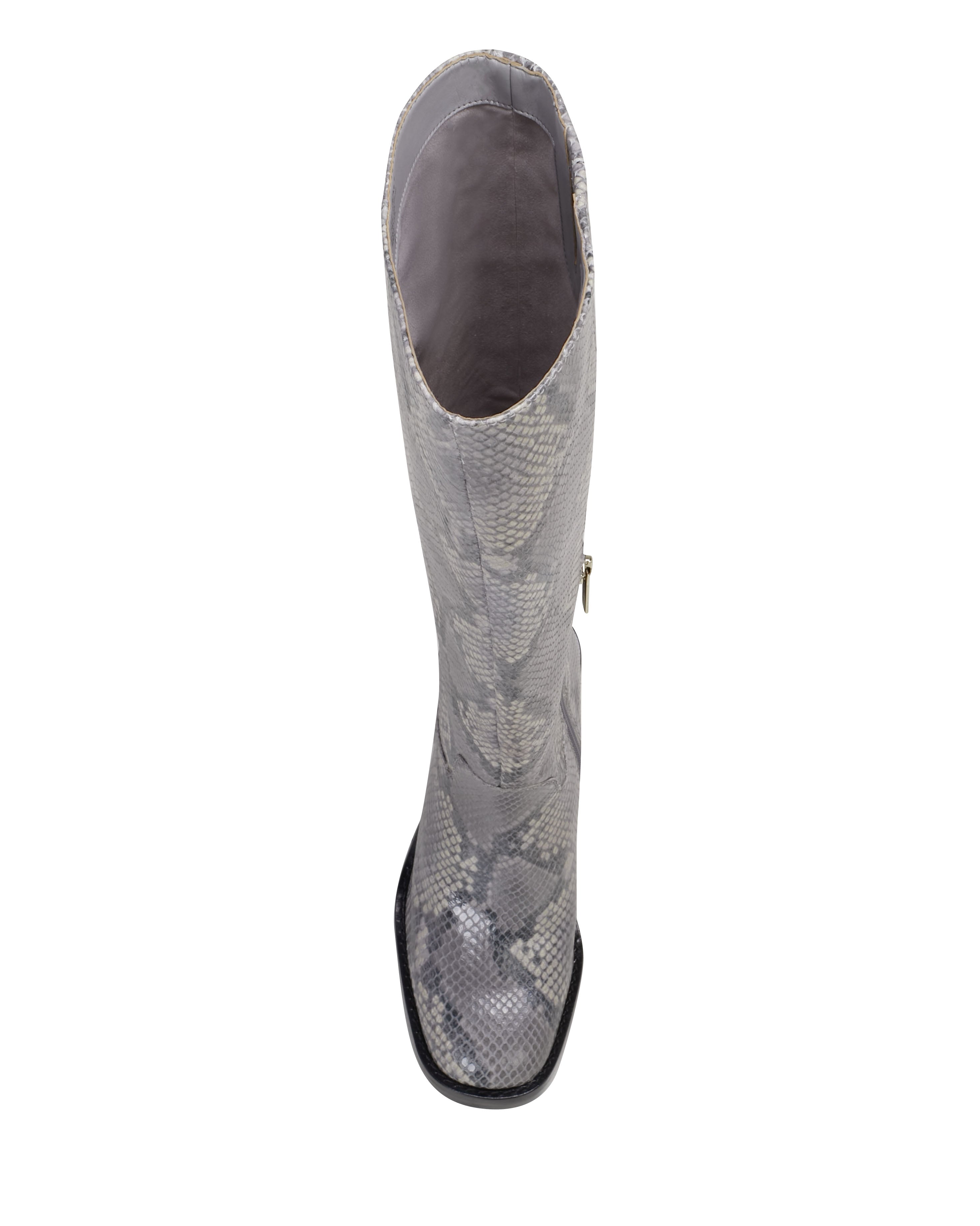 Chunky Tall Boot with Micro-Platform & Block Heel | Gibi Boot