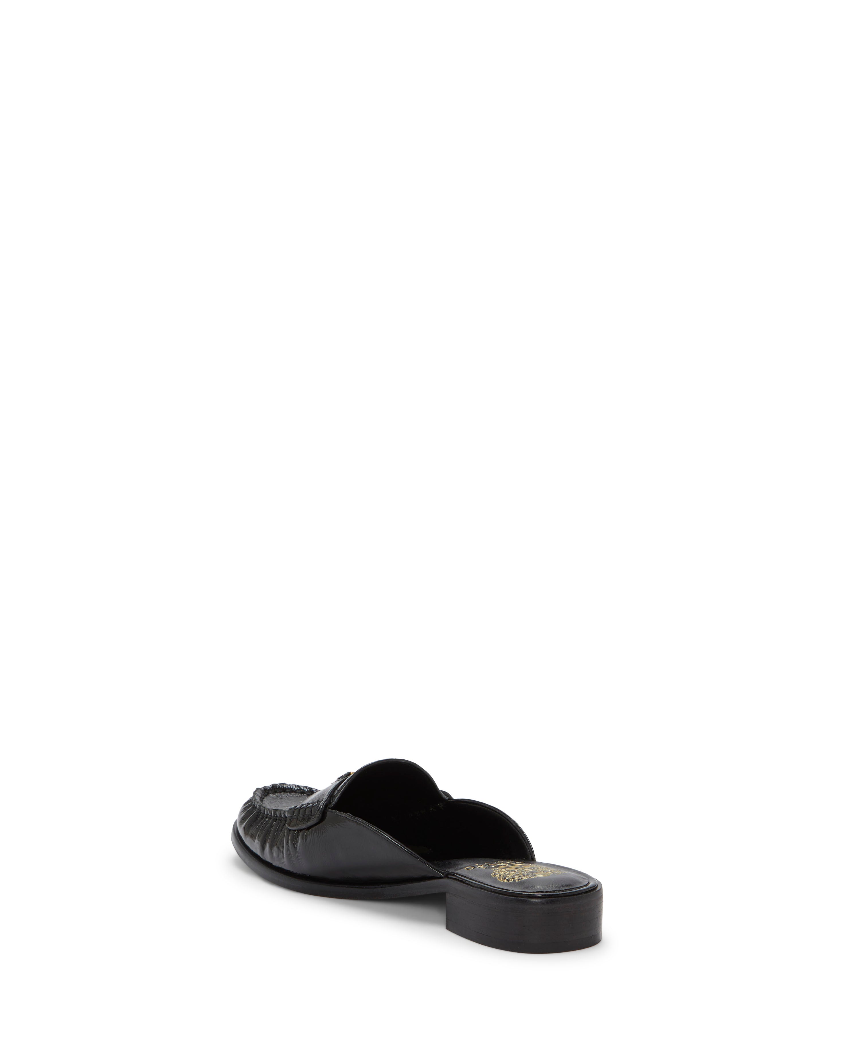 Women's Mule Shoes with Moc Toe & Block Heel | Cobby