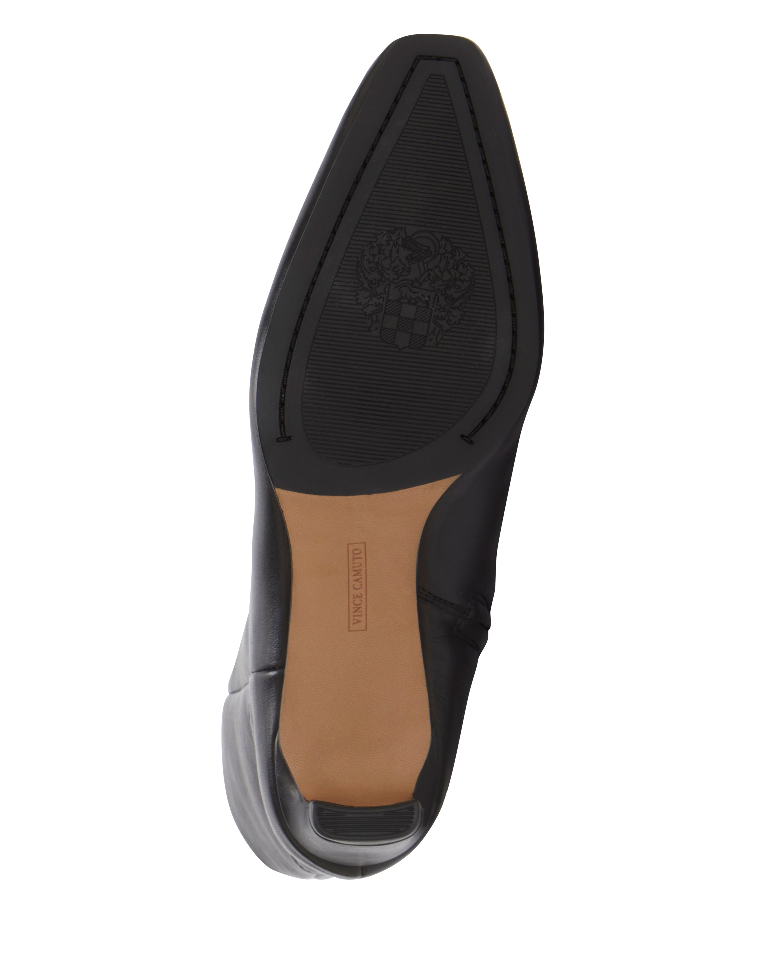 Classic Kitten Heel Bootie with Block Heel & Tapered Toe | Amariah