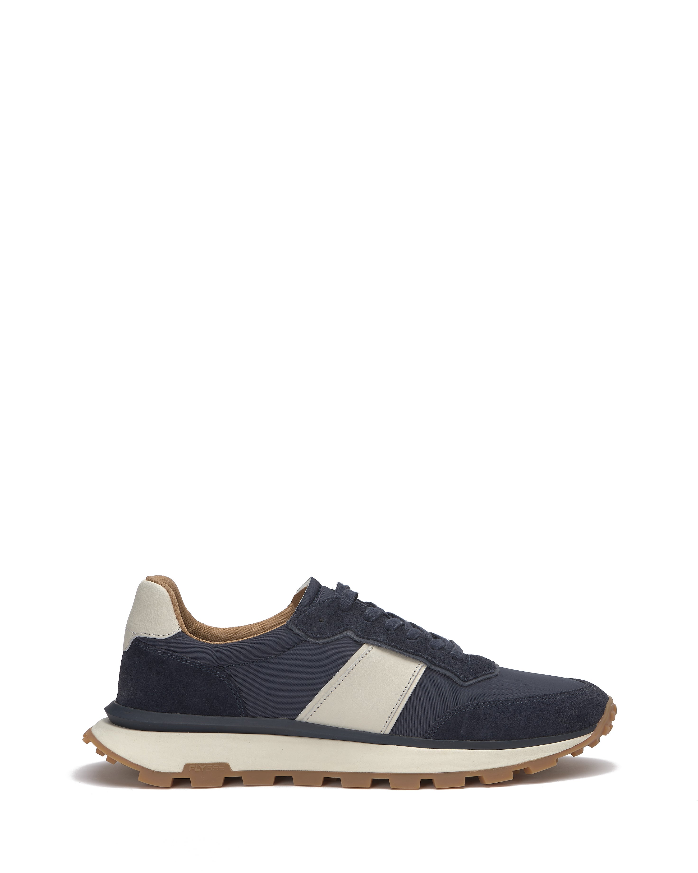 Men's Kaiah Sneaker with Suede Accents & Leather Stripes | Court-Inspired Style