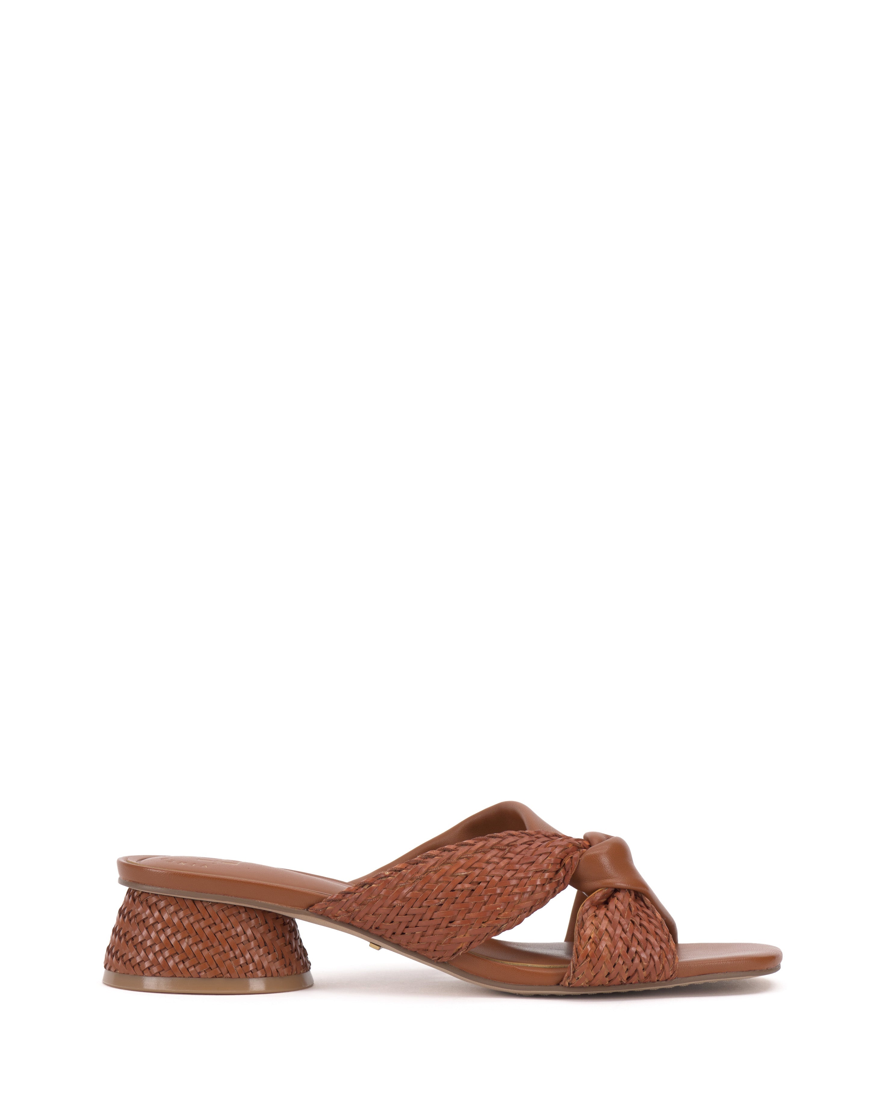 Willow Sandal with Woven Heel & Padded Footbed | Vince Camuto x Laura Beverlin