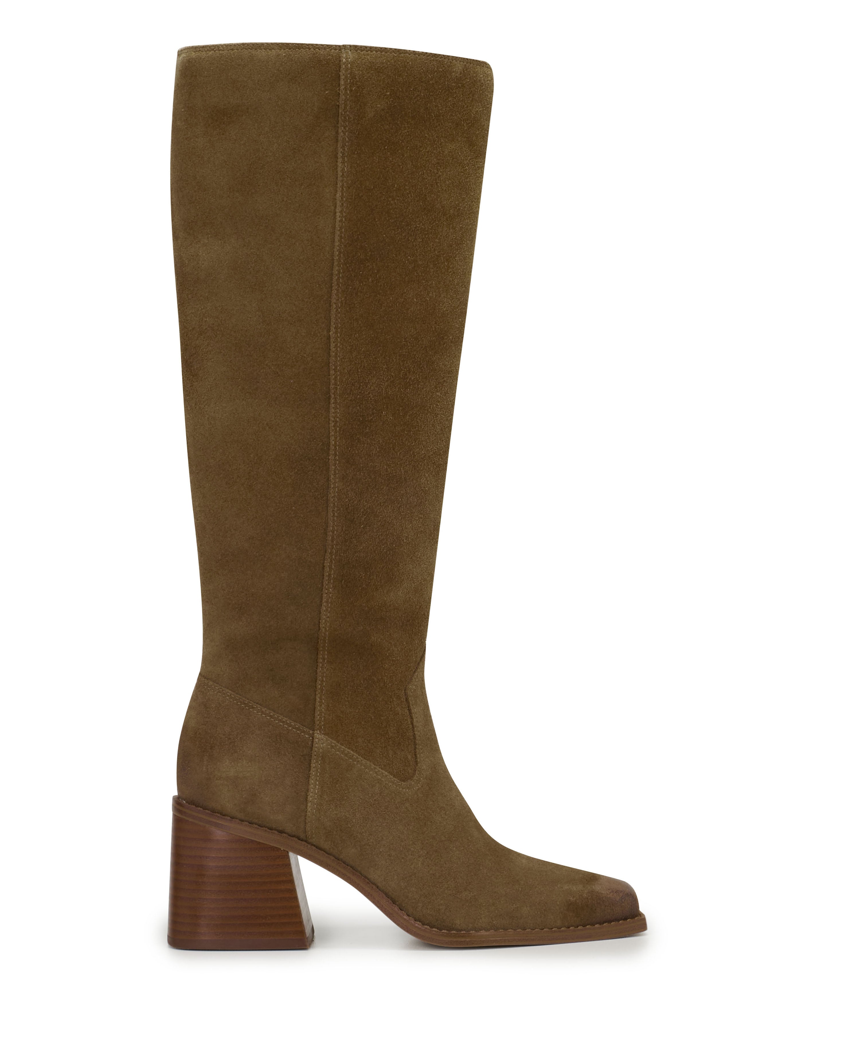 Tall Women's Boots with Square Toe & Block Heel | Sangeti