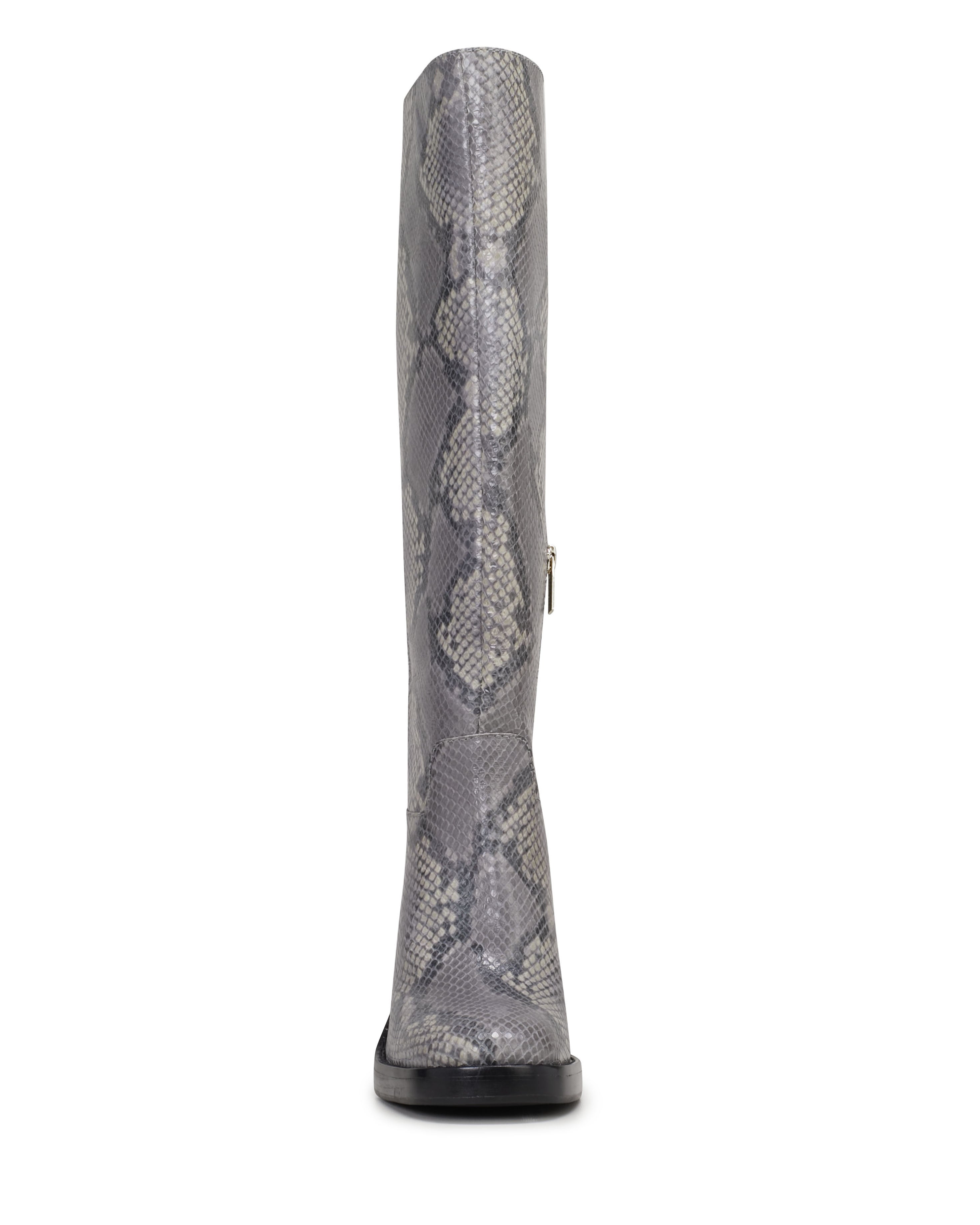 Wide Calf Boots with Chunky Heel & Padded Footbed | Gibi