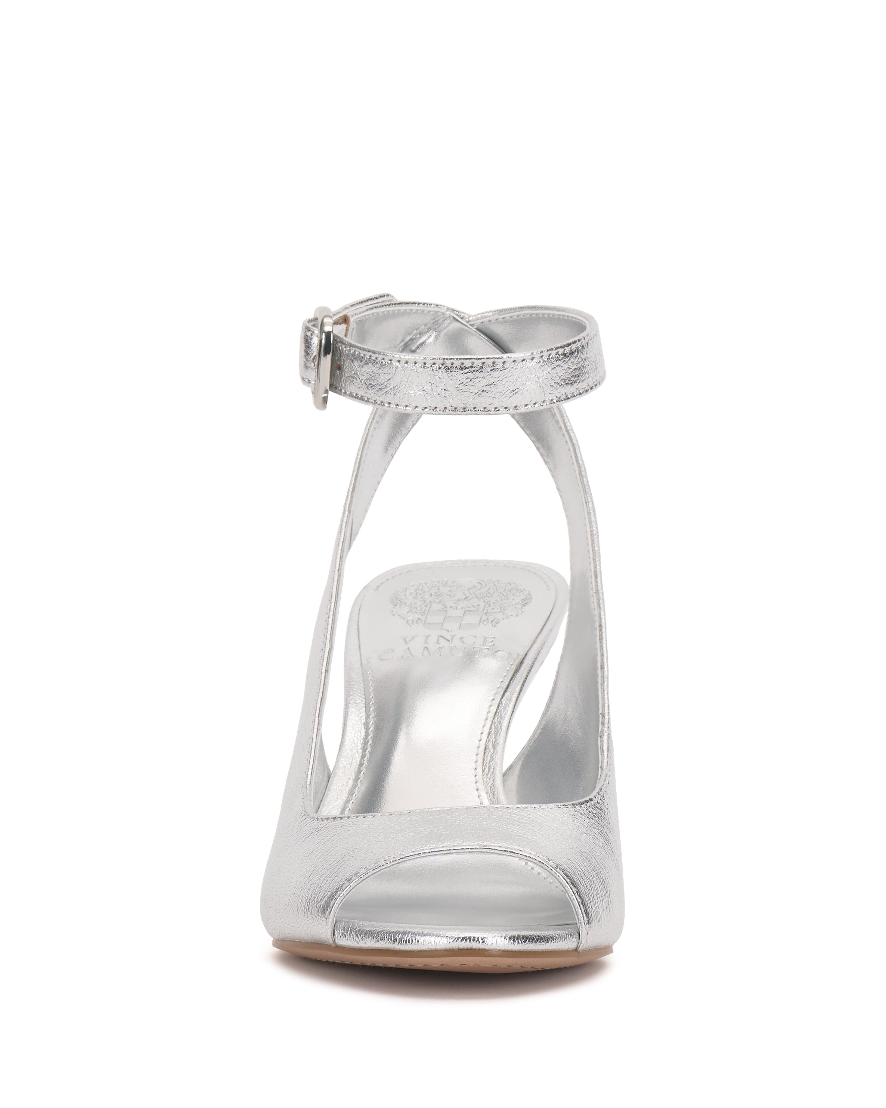 Peep Toe Ankle Strap Sandals with Buckle Detail | Pavles