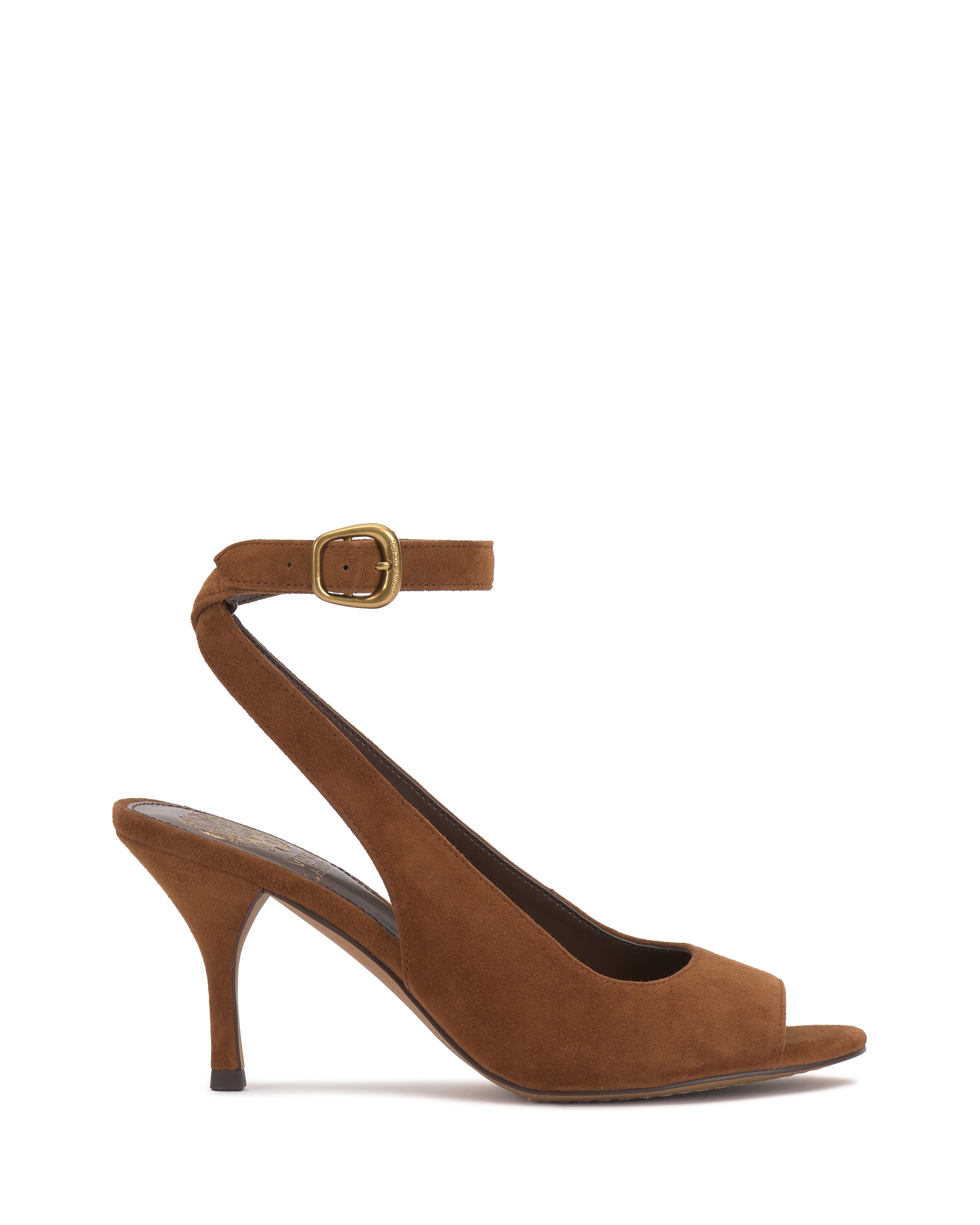 Peep Toe Ankle Strap Sandals with Buckle Detail | Pavles