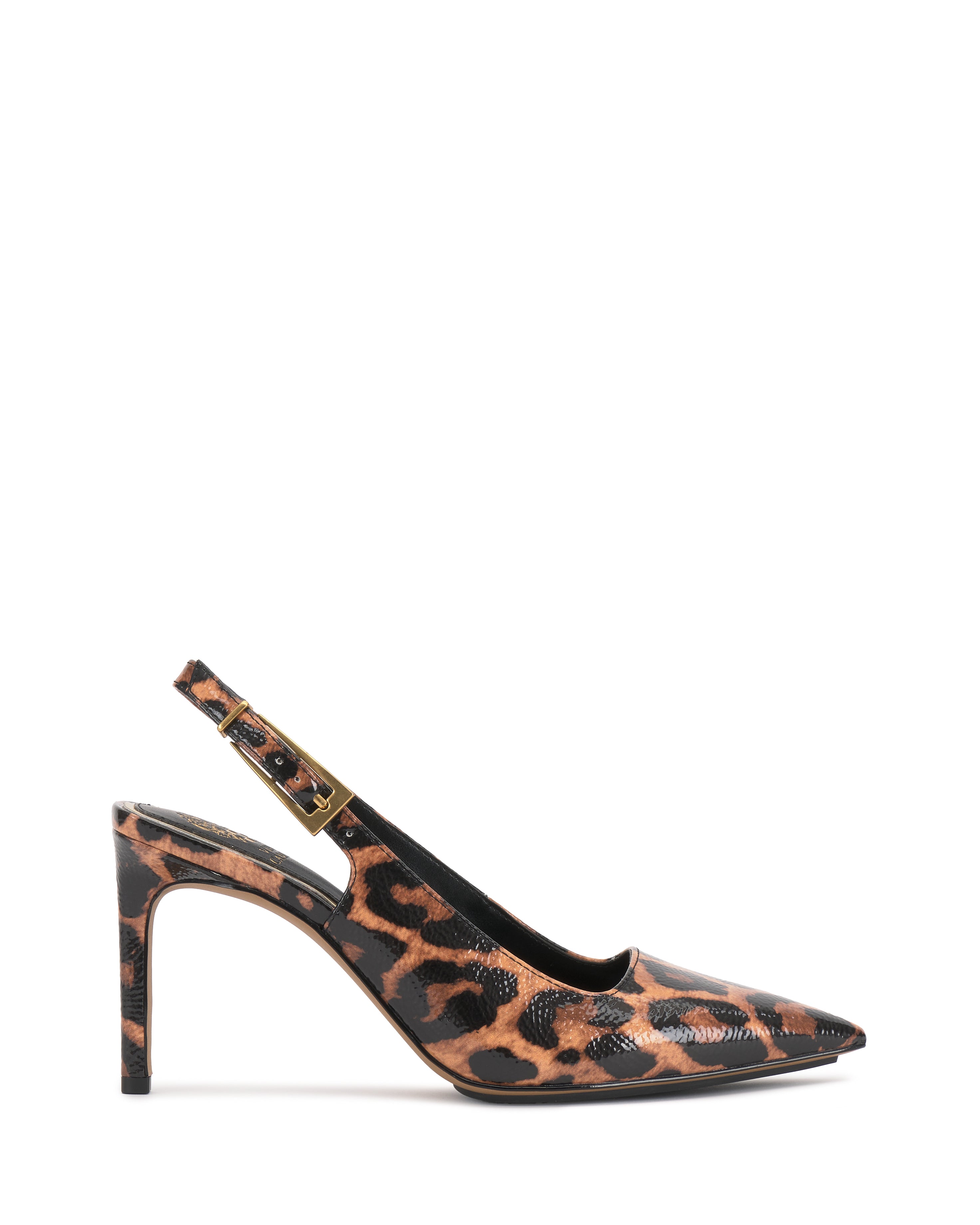Pointed Toe Slingback Pump with Suede Finish | Brendie