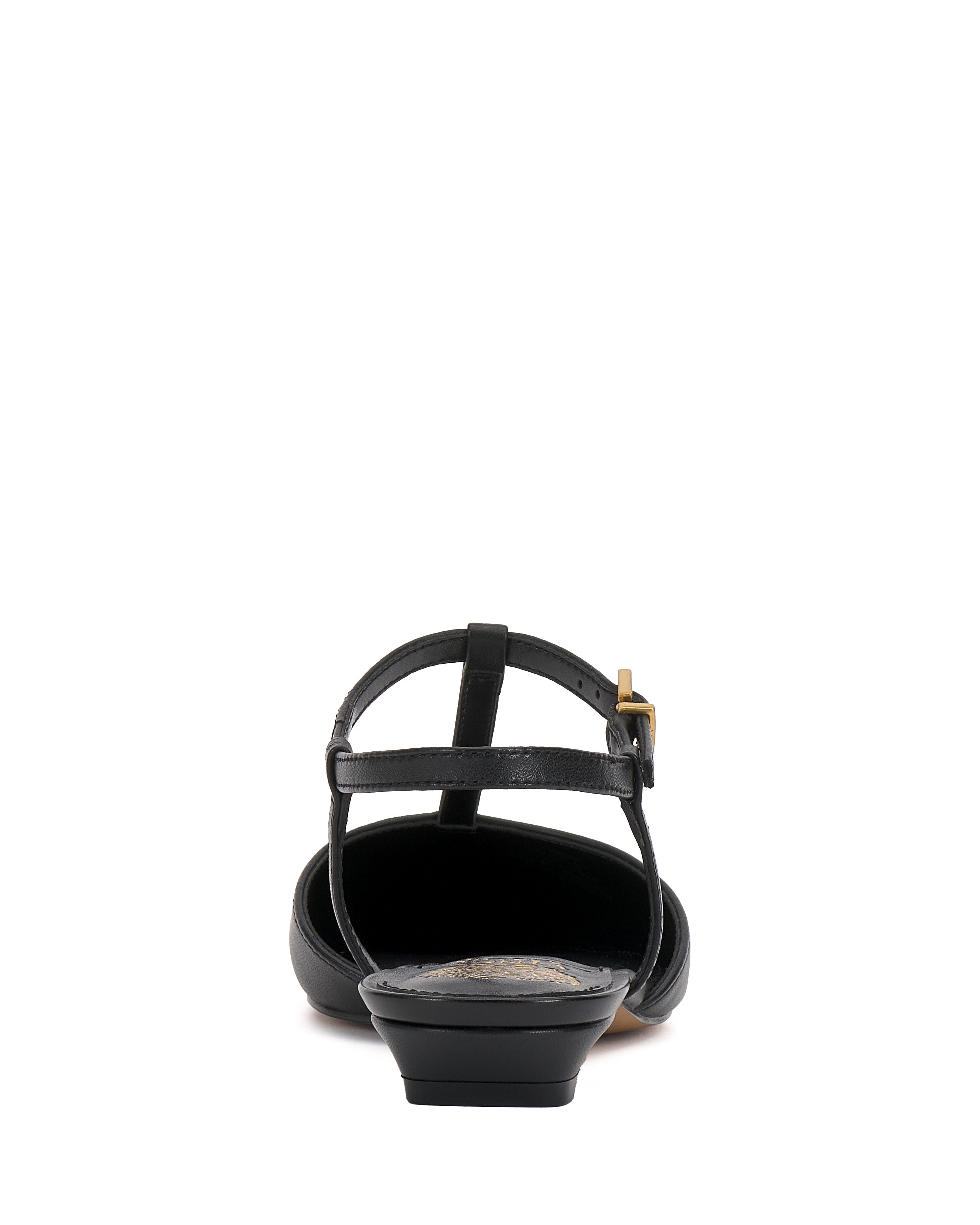 Elegant T-Strap Flat Shoes with Pointed Toe | Varena