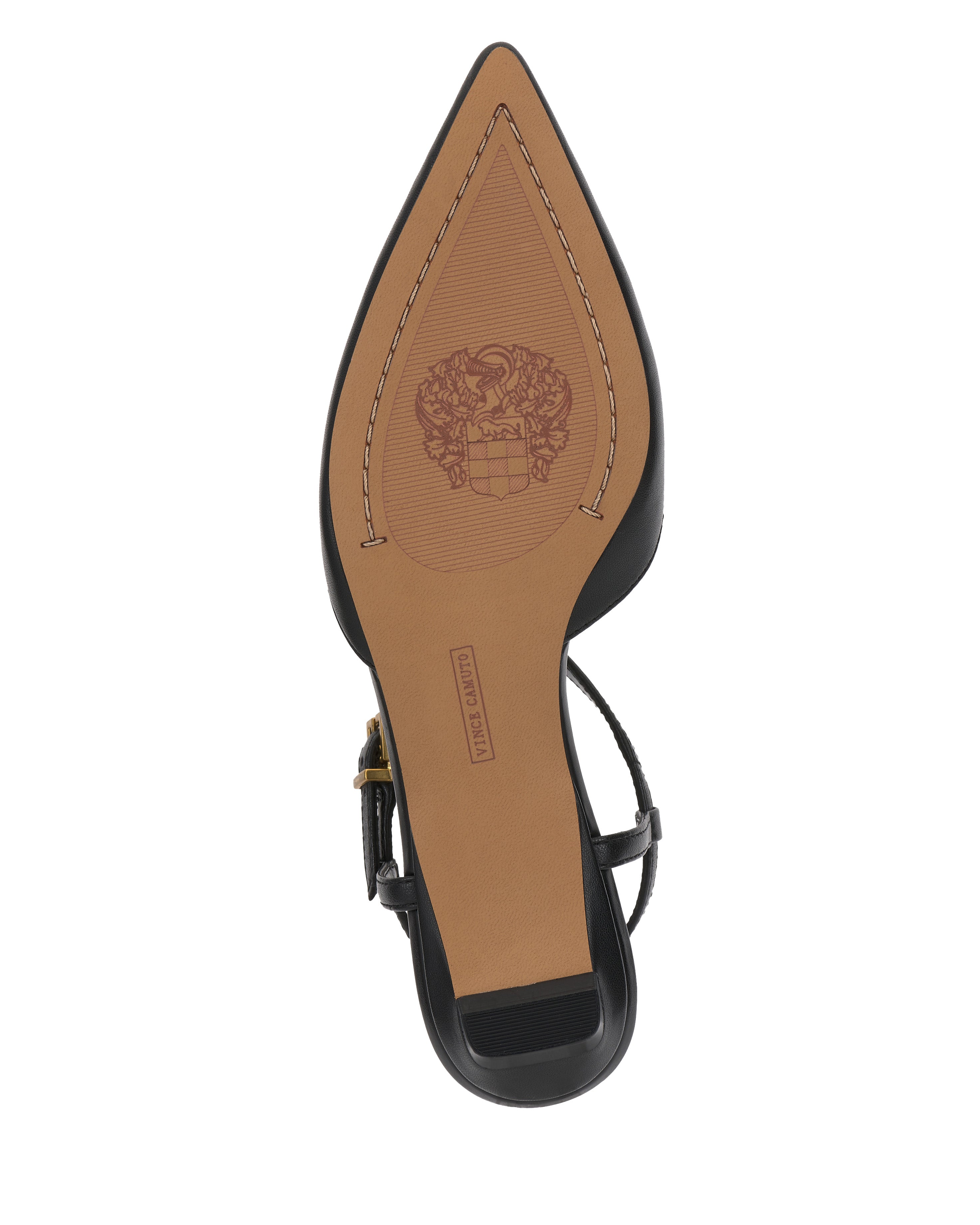 Elegant T-Strap Flat Shoes with Pointed Toe | Varena