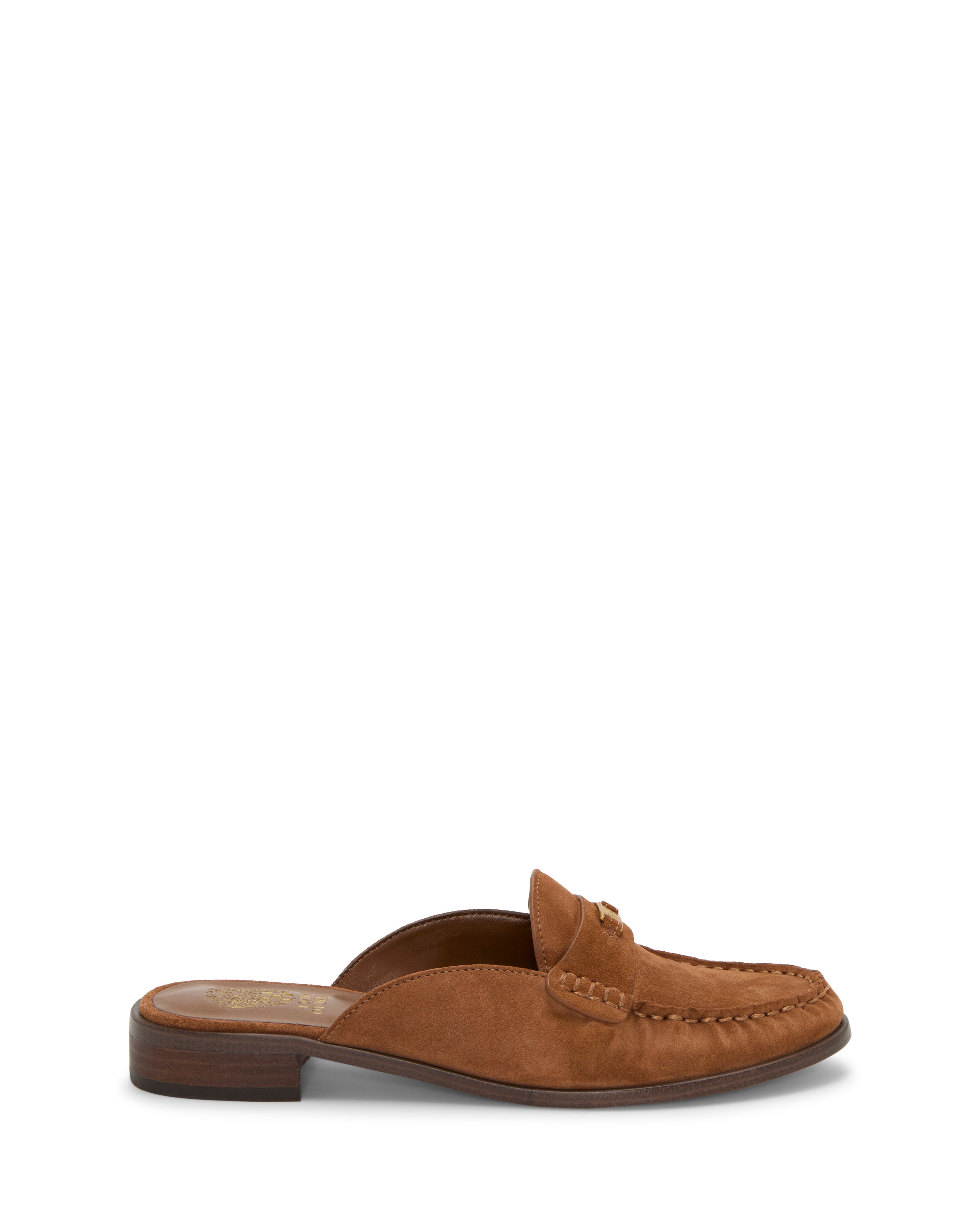 Women's Mule Shoes with Moc Toe & Block Heel | Cobby