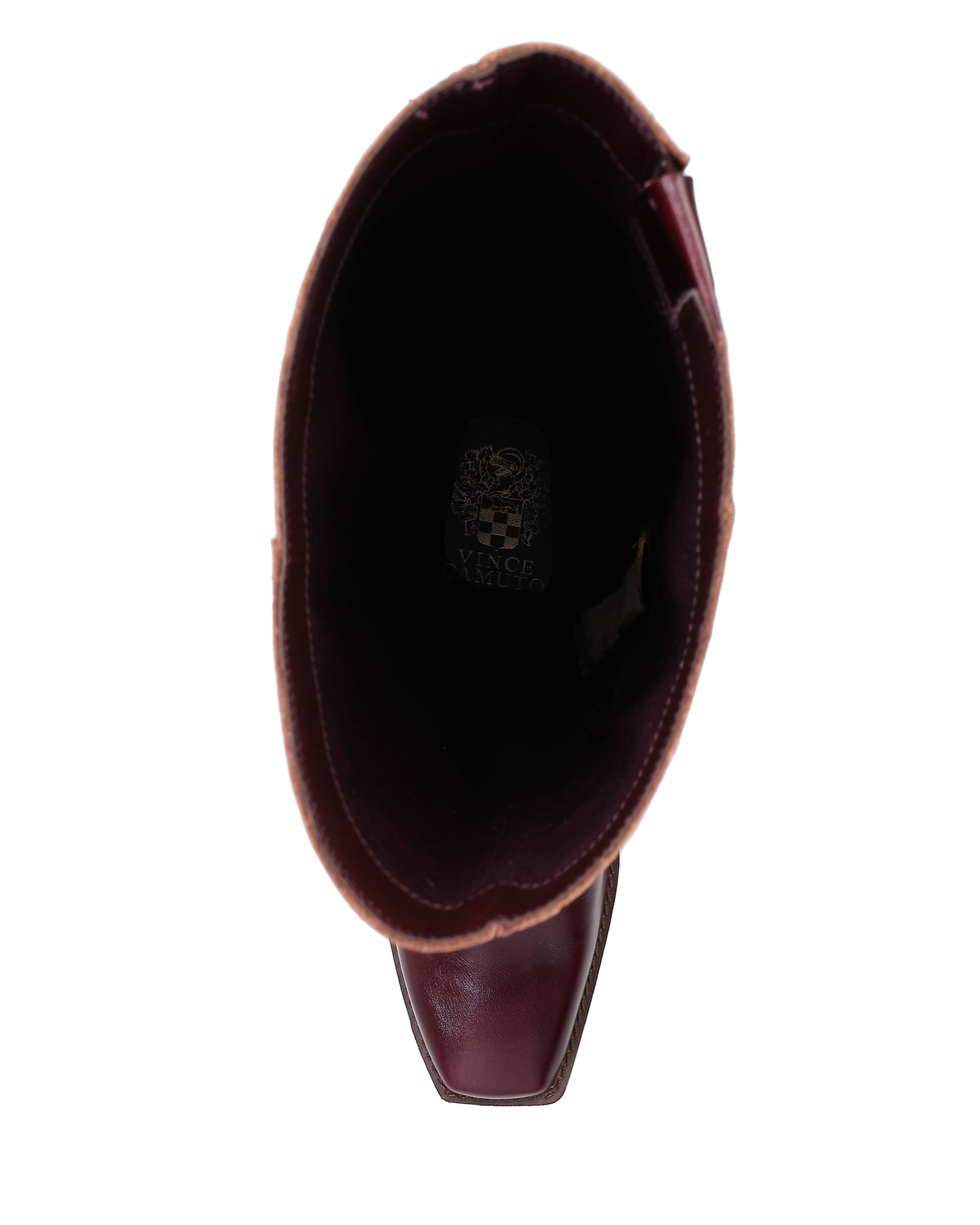 Wide Calf Boots with Square Toe & Block Heel | Sangeti