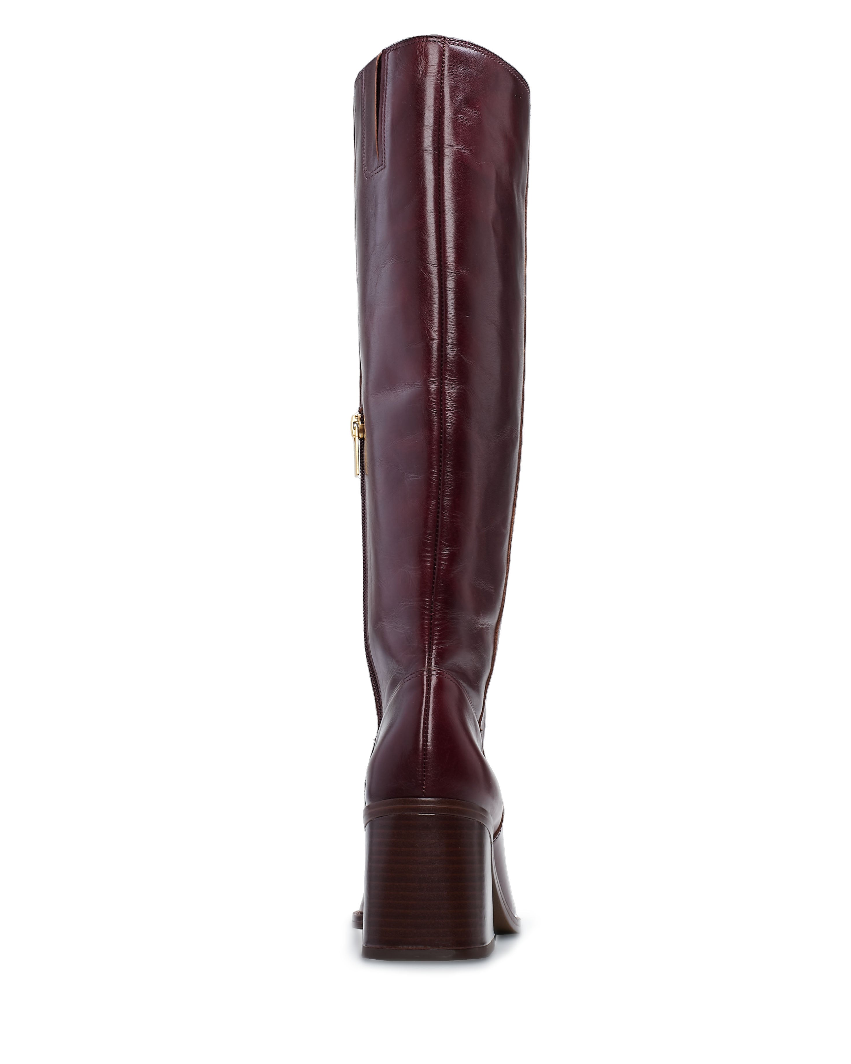 Extra Wide Calf Boots with Square Toe & Block Heel | Sangeti