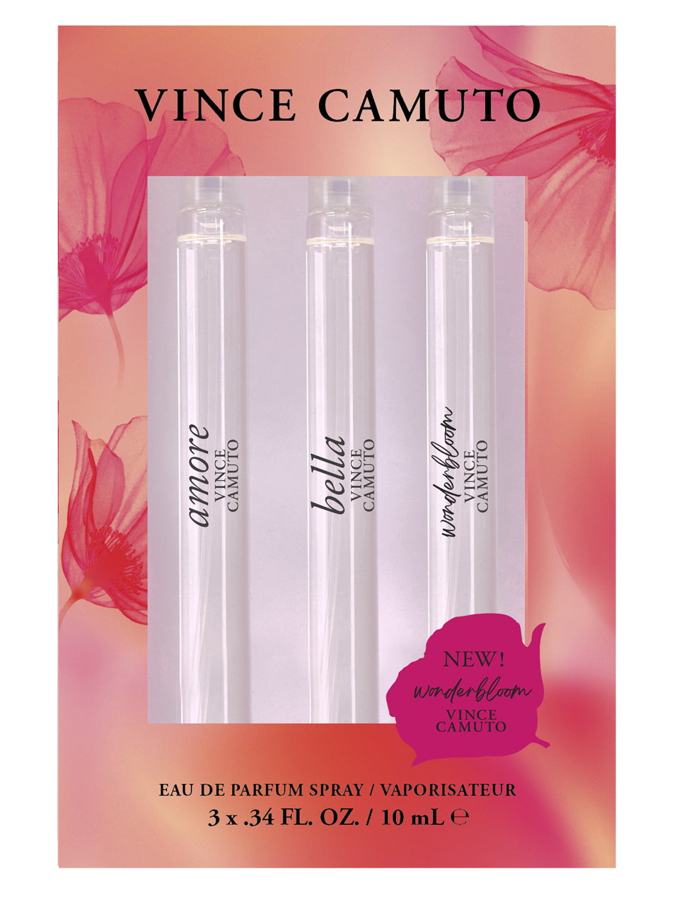 Vince Camuto Floral Fragrance Gift Set | Travel Spray Coffret