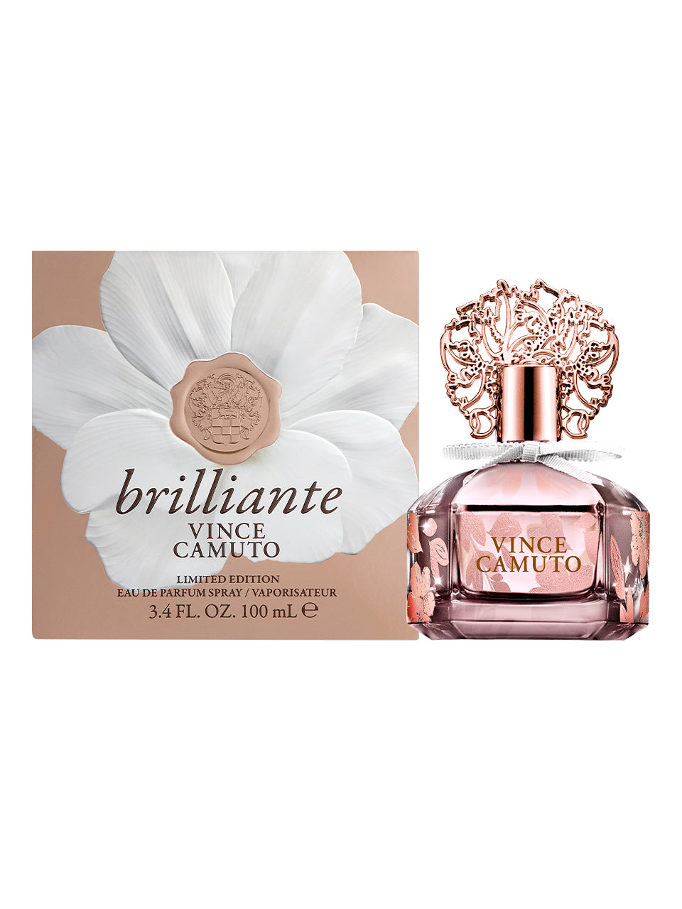 Sparkling Women's Perfume with Pear & White Florals | Brilliante 3.4 oz