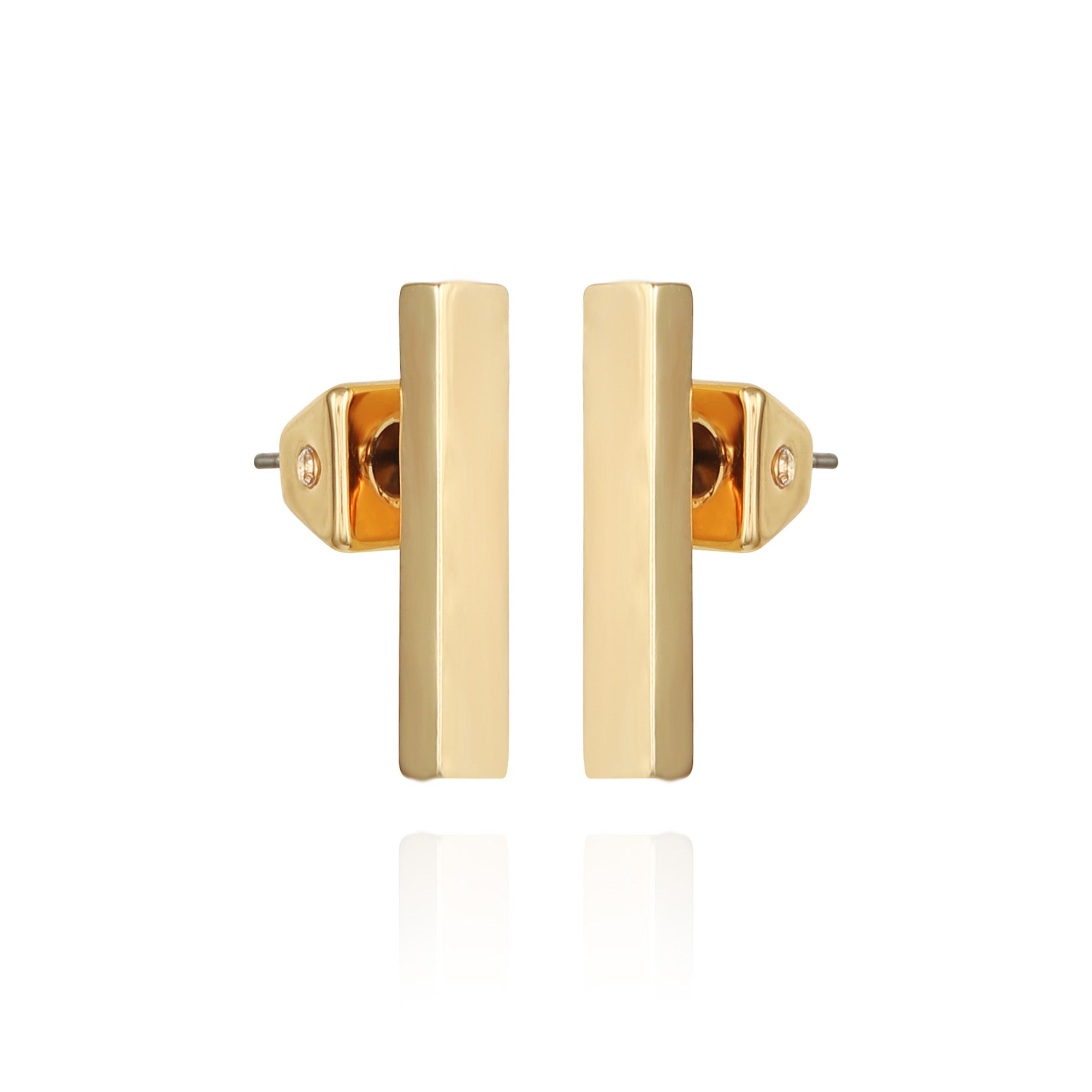 Rectangle Stud Earrings for Everyday Wear | Simple & Versatile