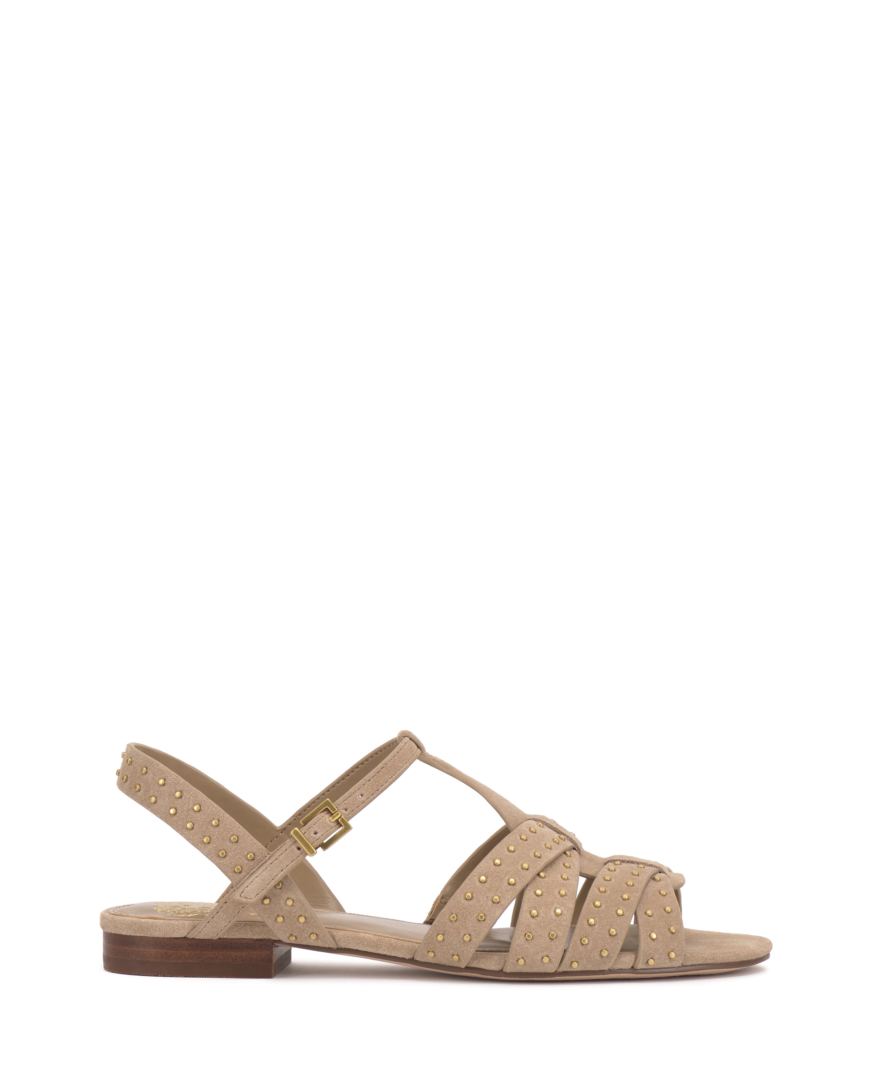 Studded Gladiator Sandals with Adjustable Buckle | Chaya
