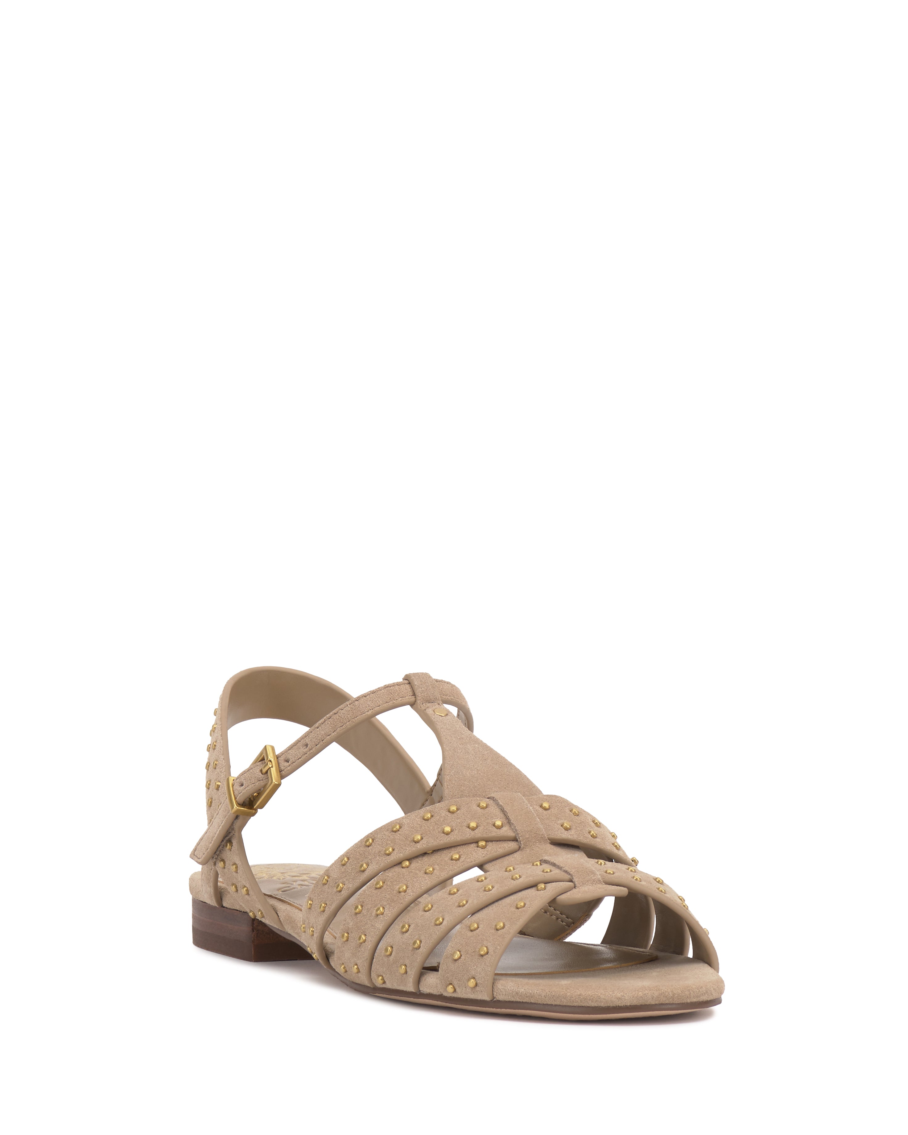 Studded Gladiator Sandals with Adjustable Buckle | Chaya