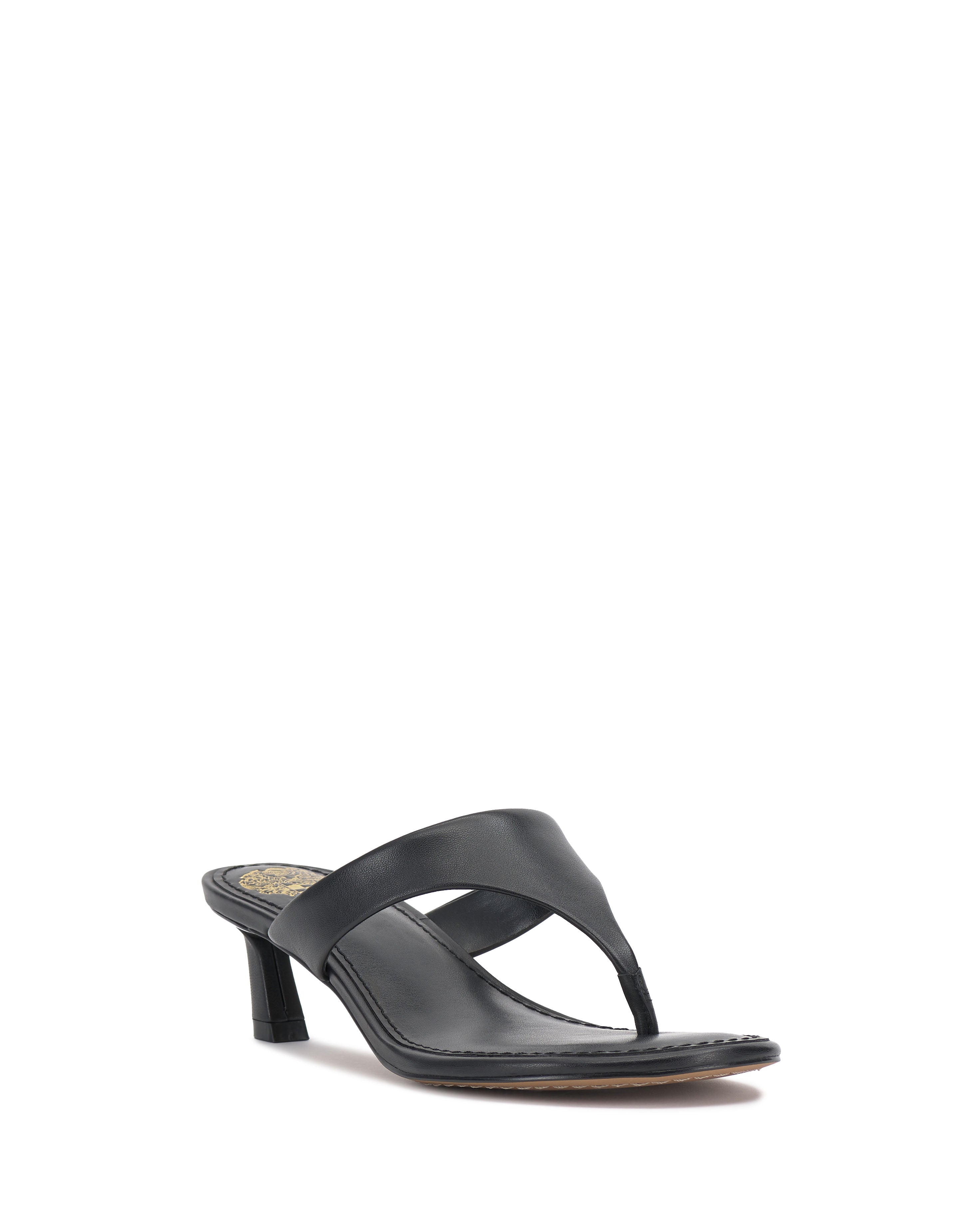 Kitten Heel Sandals for Women | Classic Toe Post Design | Lina